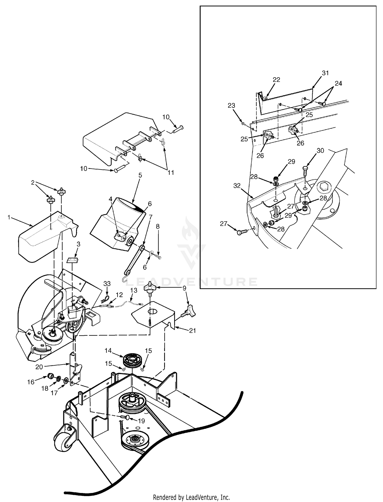 GC-STT Blower Mounting Components