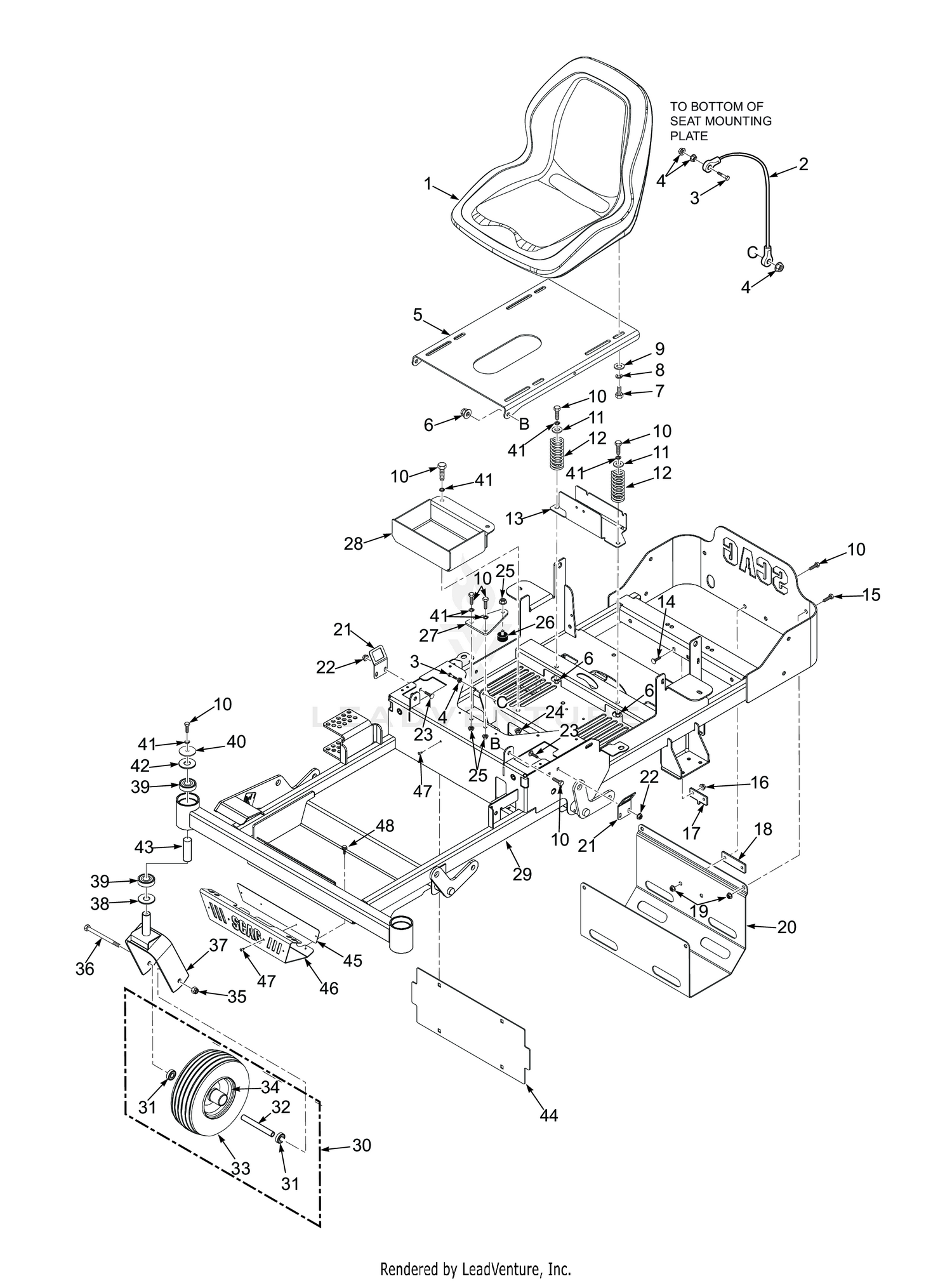 36H & 42H SHEET METAL COMPONENTS