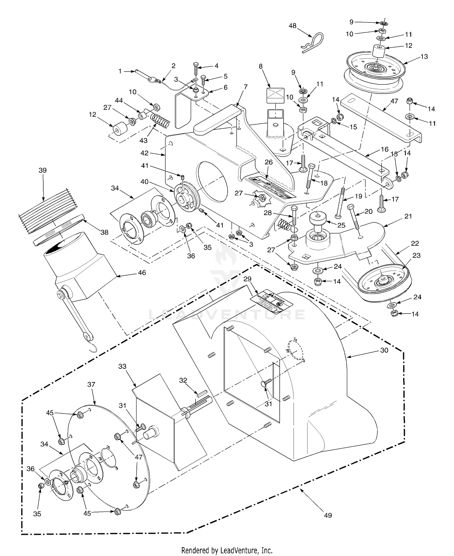Blower Housing Assembly