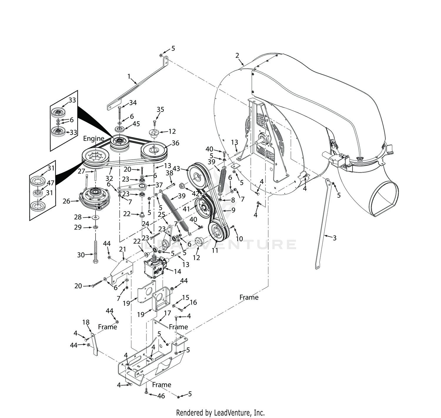 WS IMPELLER DRIVE ASSEMBLY