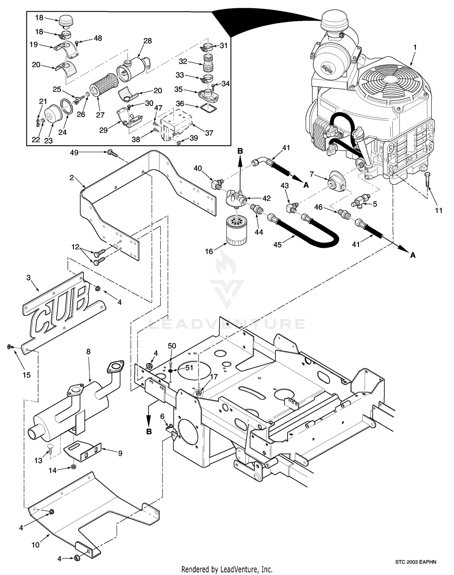 Engine And Attaching Parts (Honda)