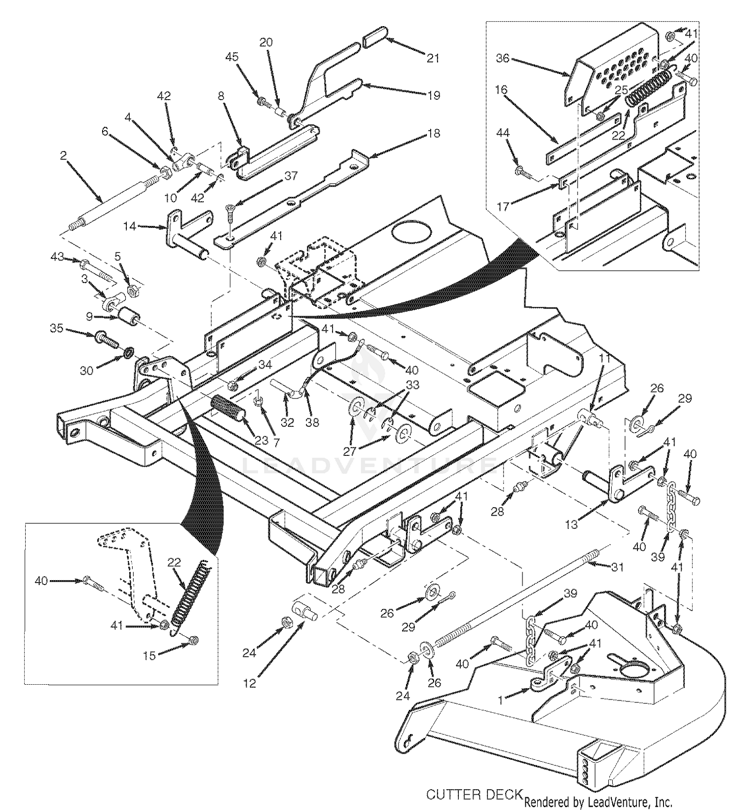 Cutter Deck Controls