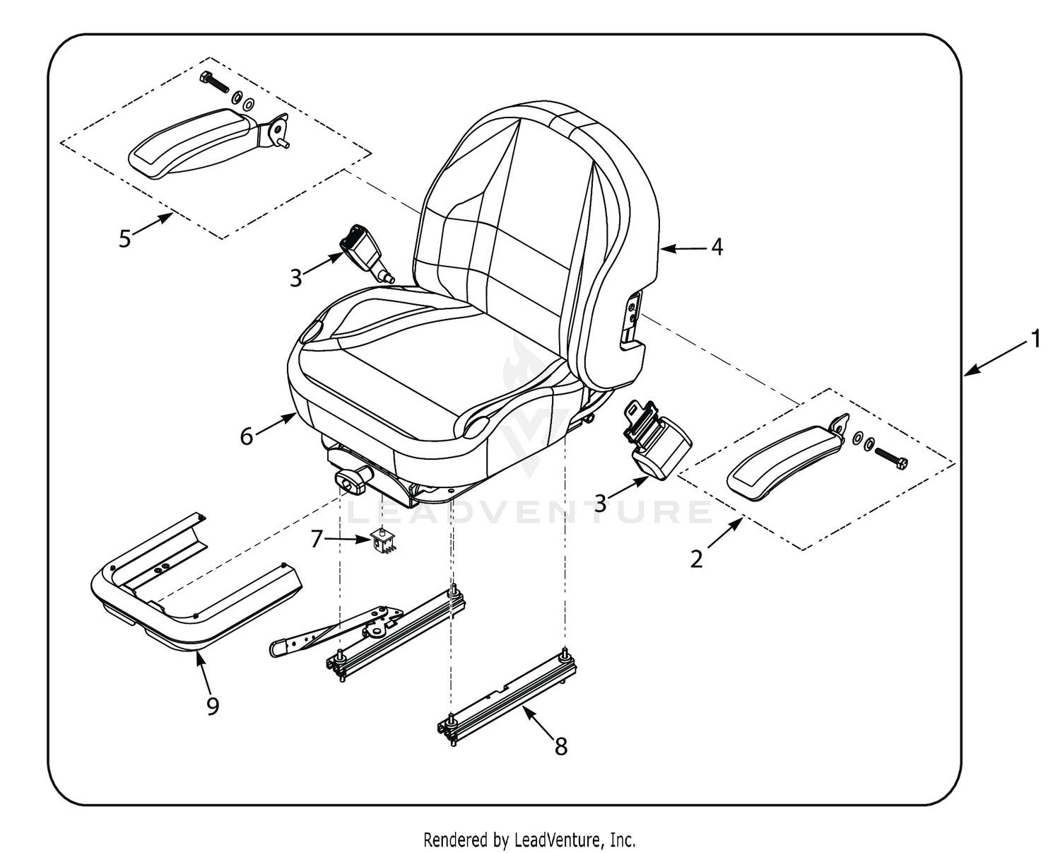 SPZ SUSPENSION SEAT