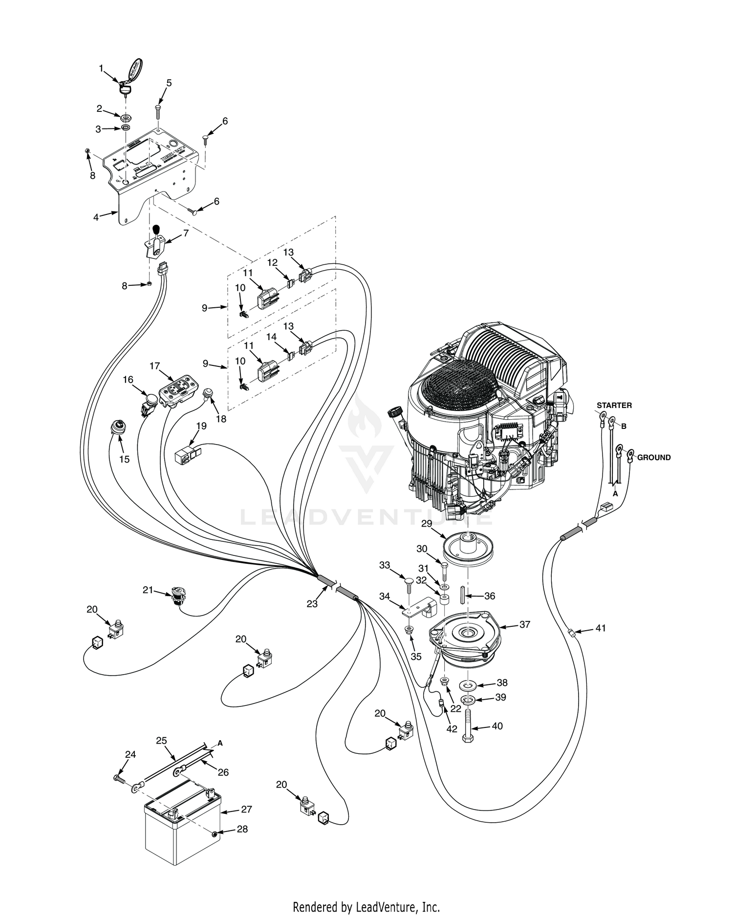 ELECTRICAL SYSTEM - KAWASAKI 26FT-EFI