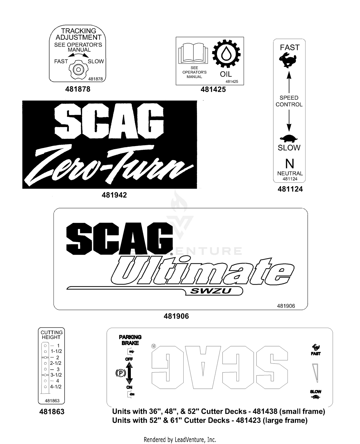 Replacement Decals & Information (Part 2)