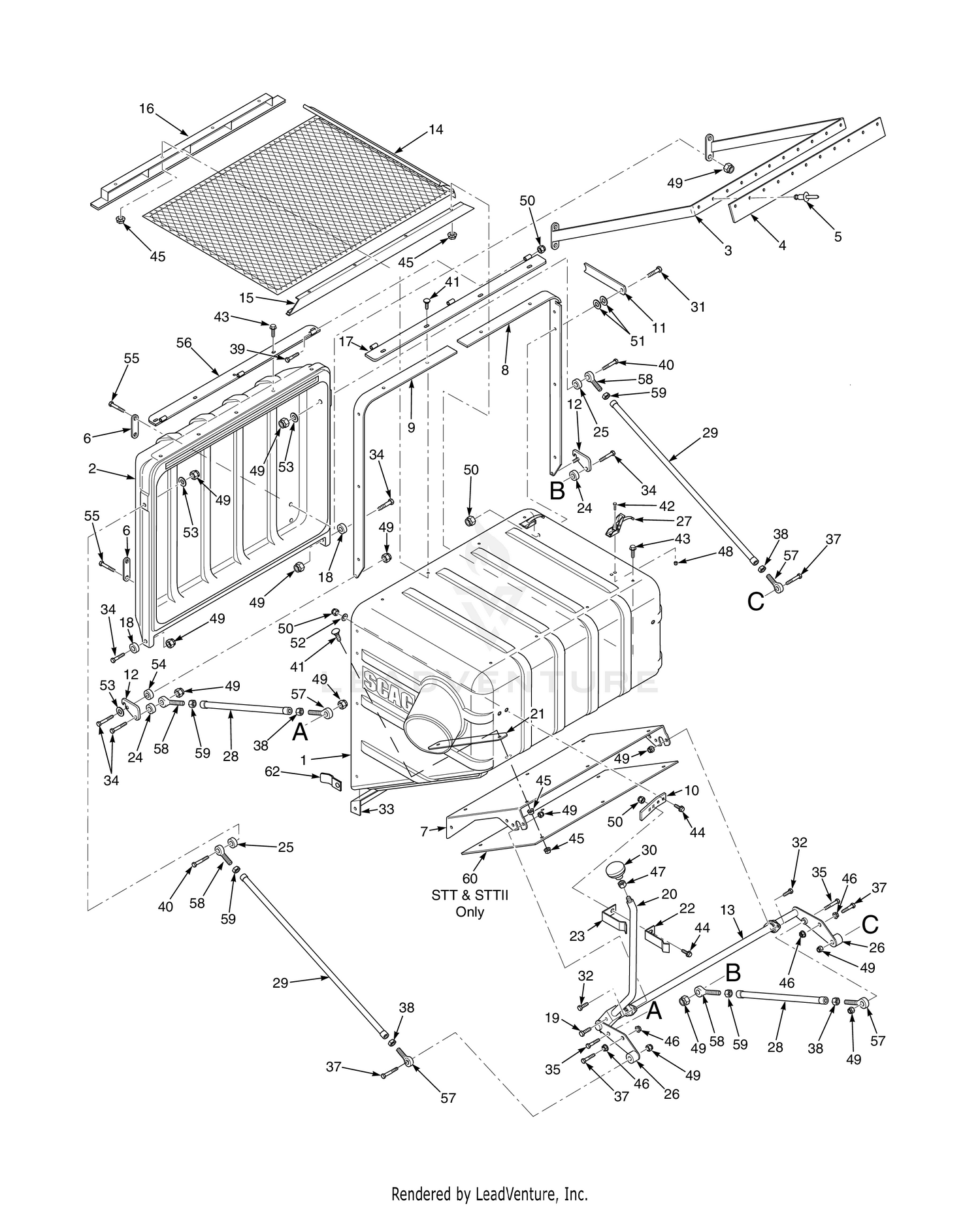 GC-CS HOPPER COMPONENTS
