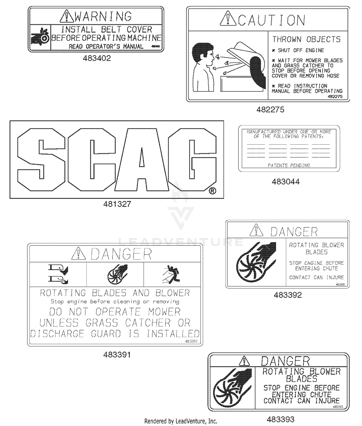 GC-STC-V Decals