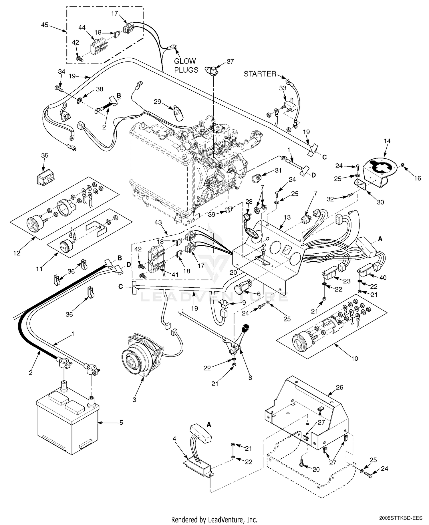Electrical System - Kubota Diesel