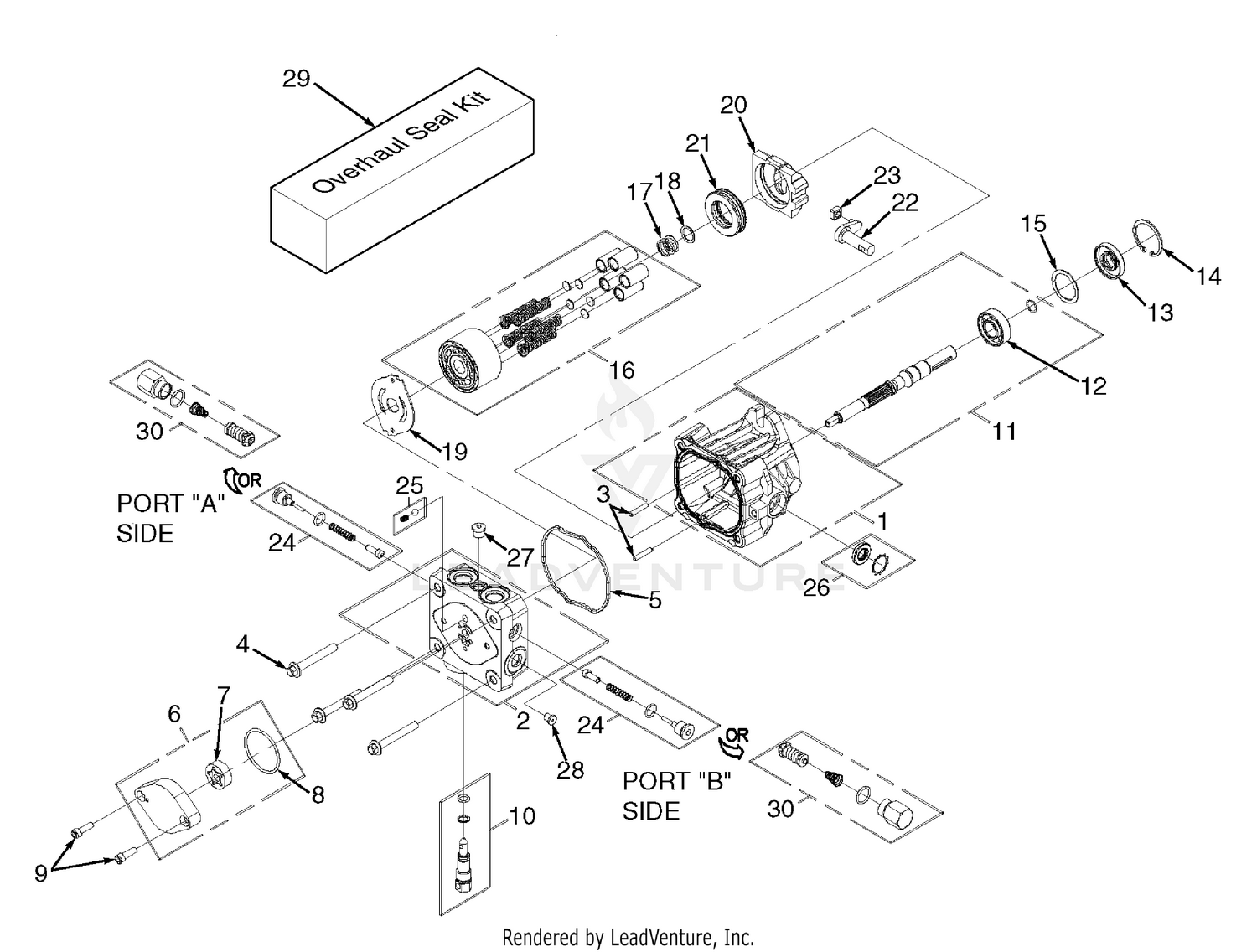 Hydraulic Pump Assembly
