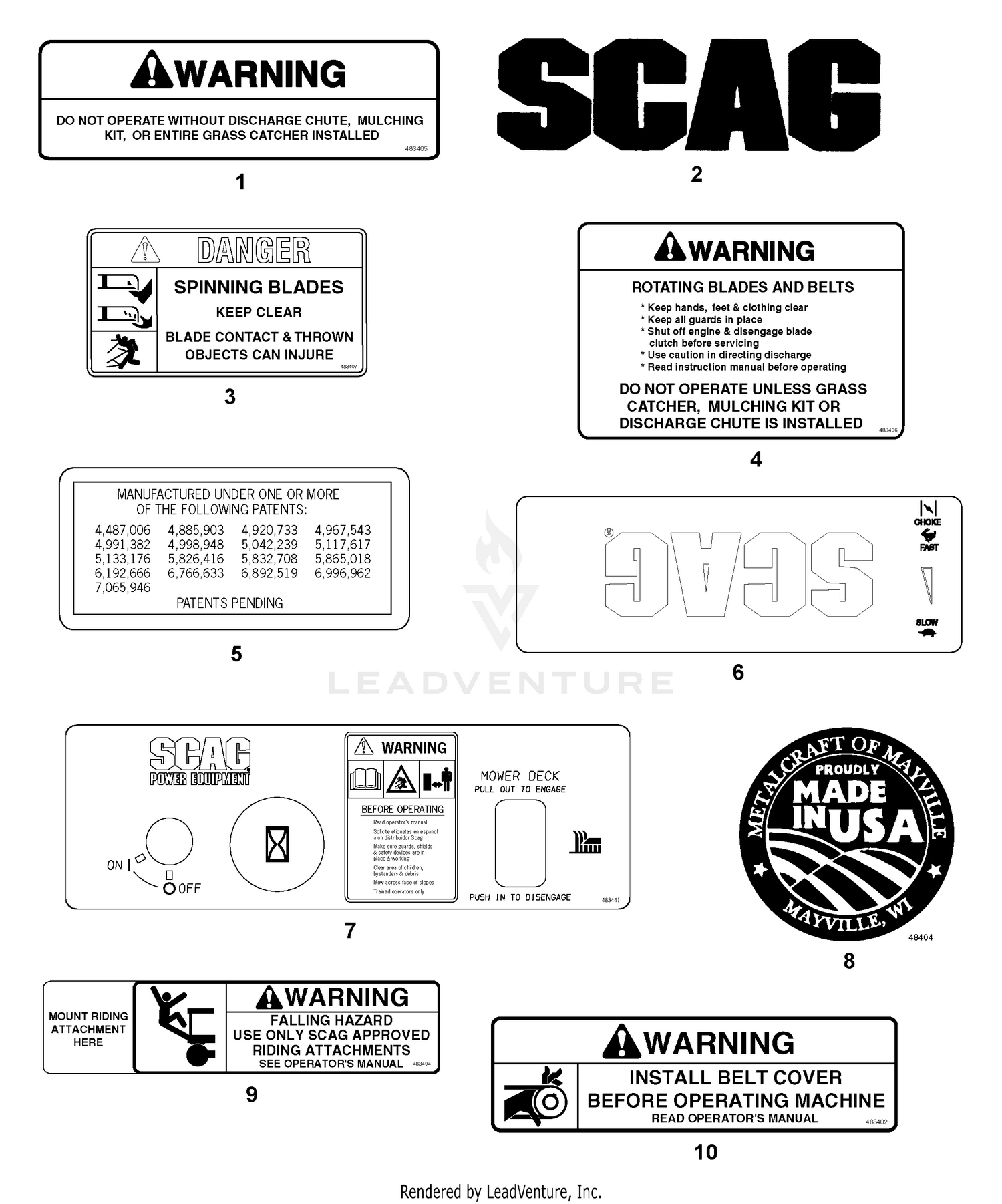 Replacement Decals And Information Plates (Part 1)