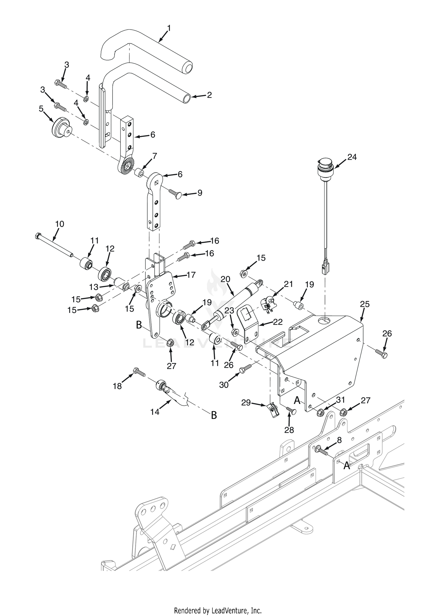 SCZII STEERING COMPONENTS