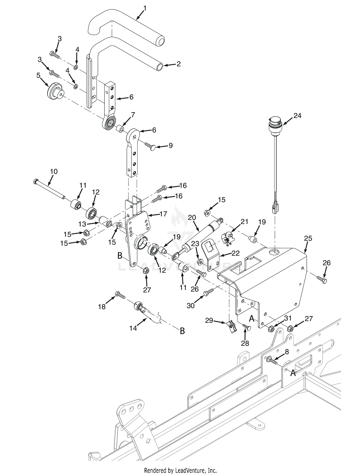 SCZII STEERING COMPONENTS