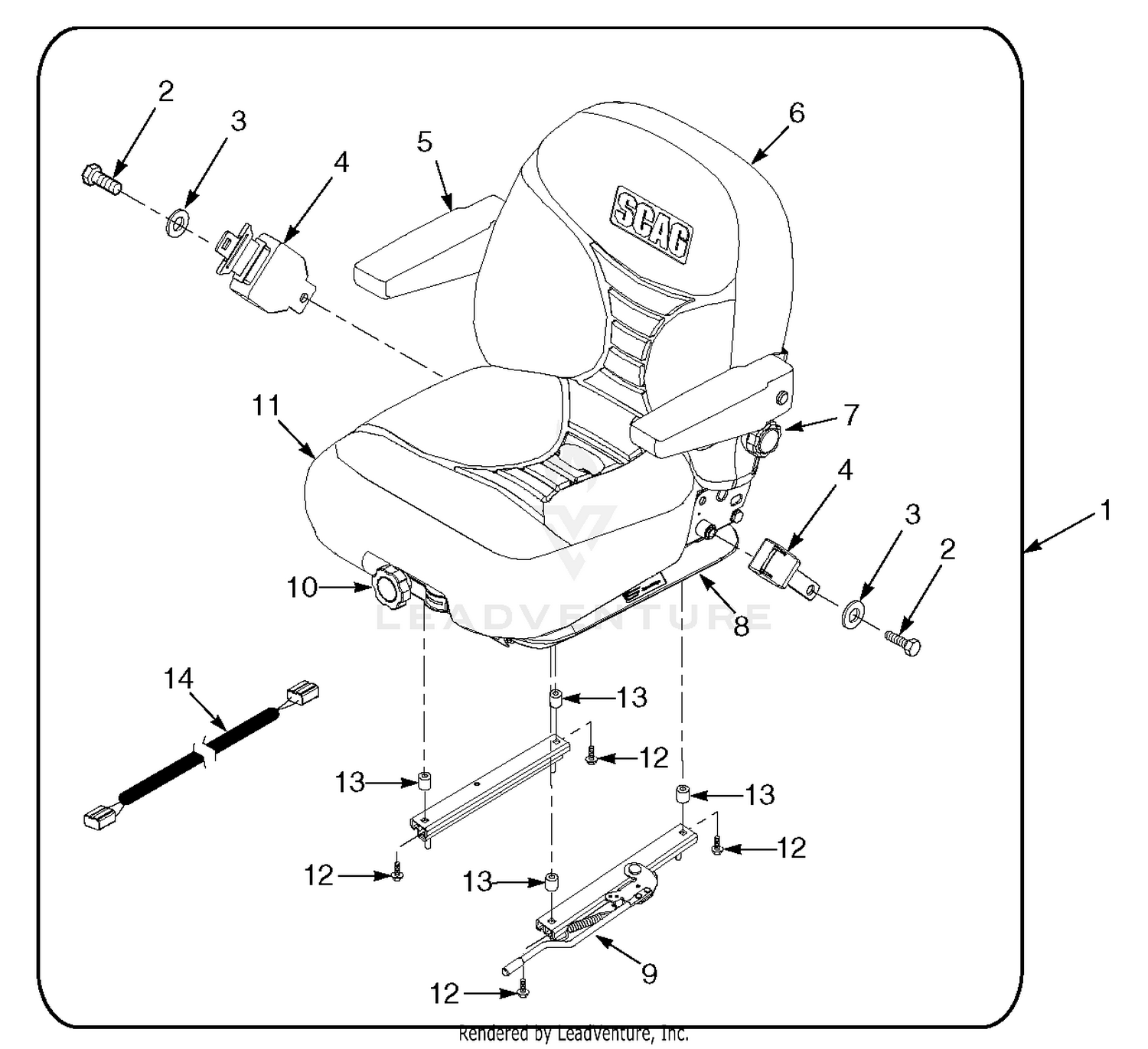 STC Suspension Seat