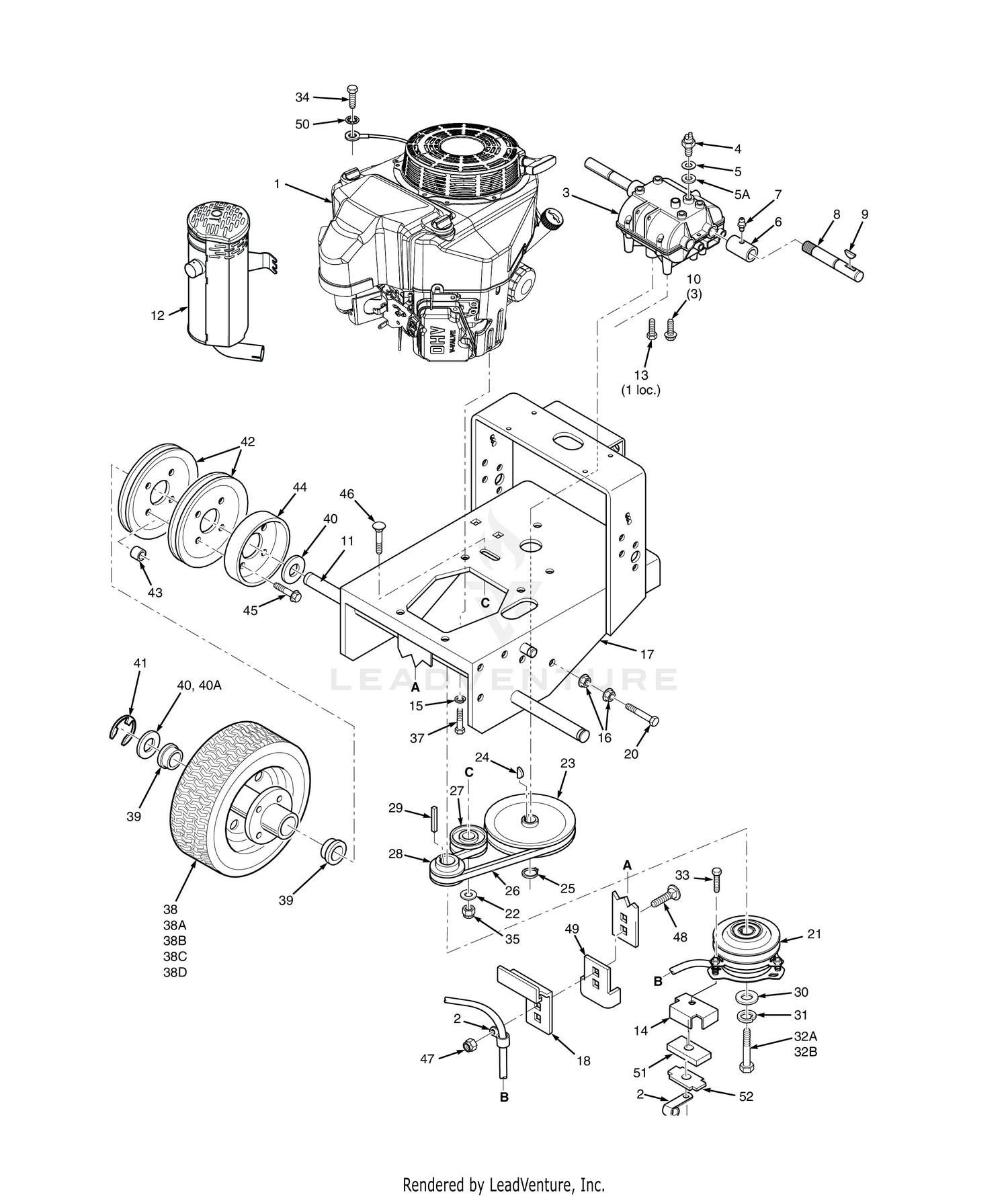 ENGINE DECK