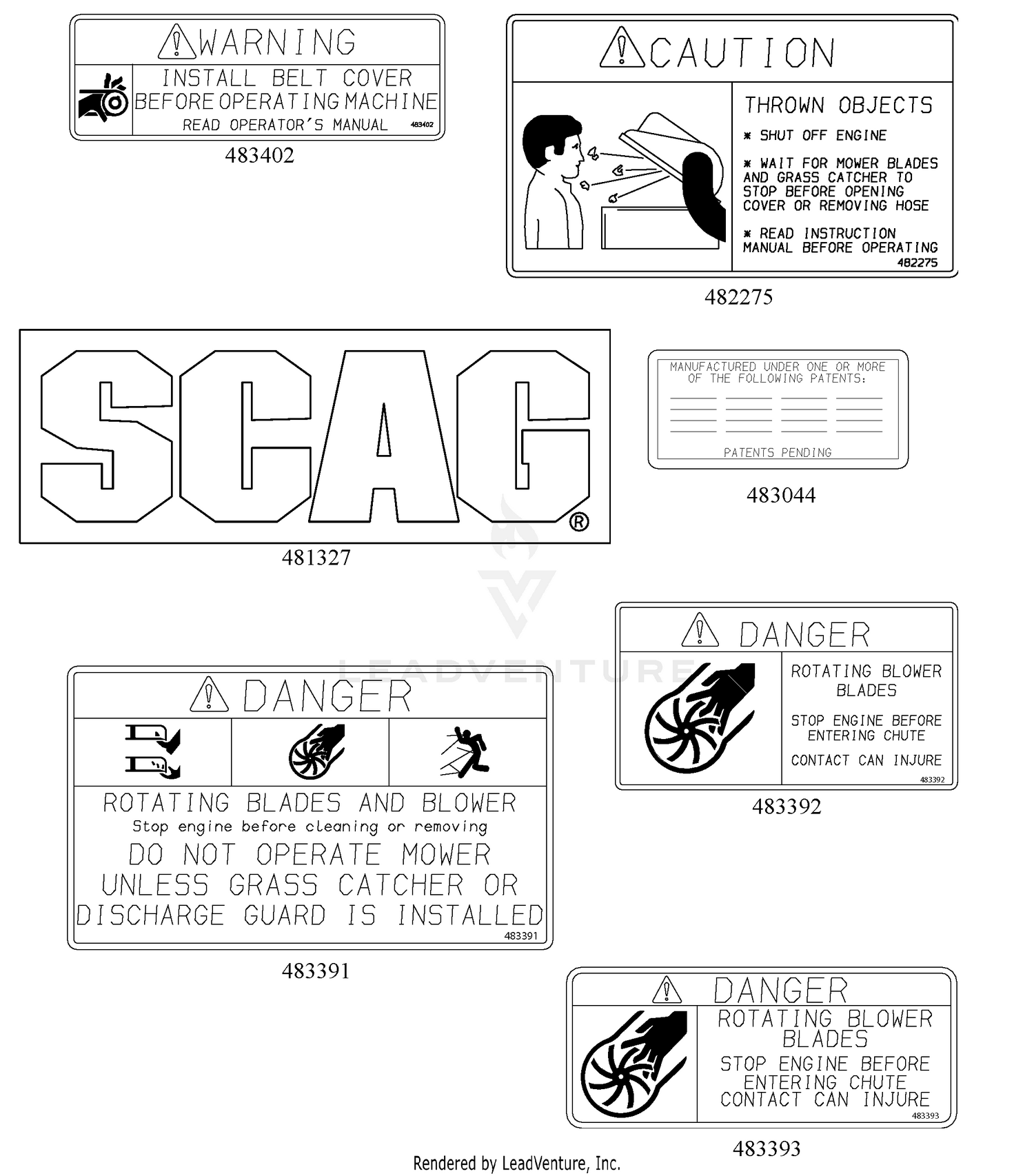 GC-STT/SCZ-61V Decals