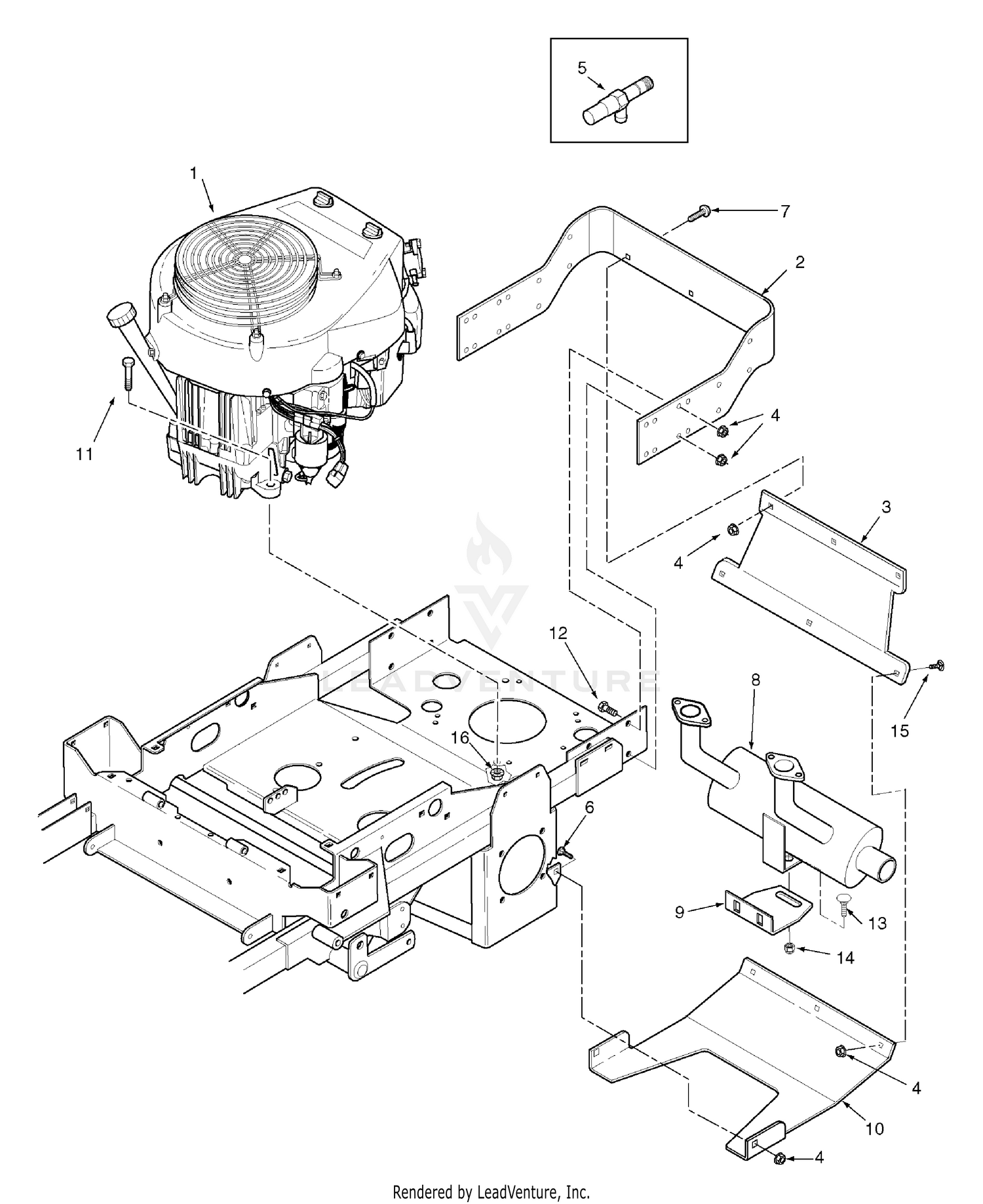 Engine And Attaching Parts