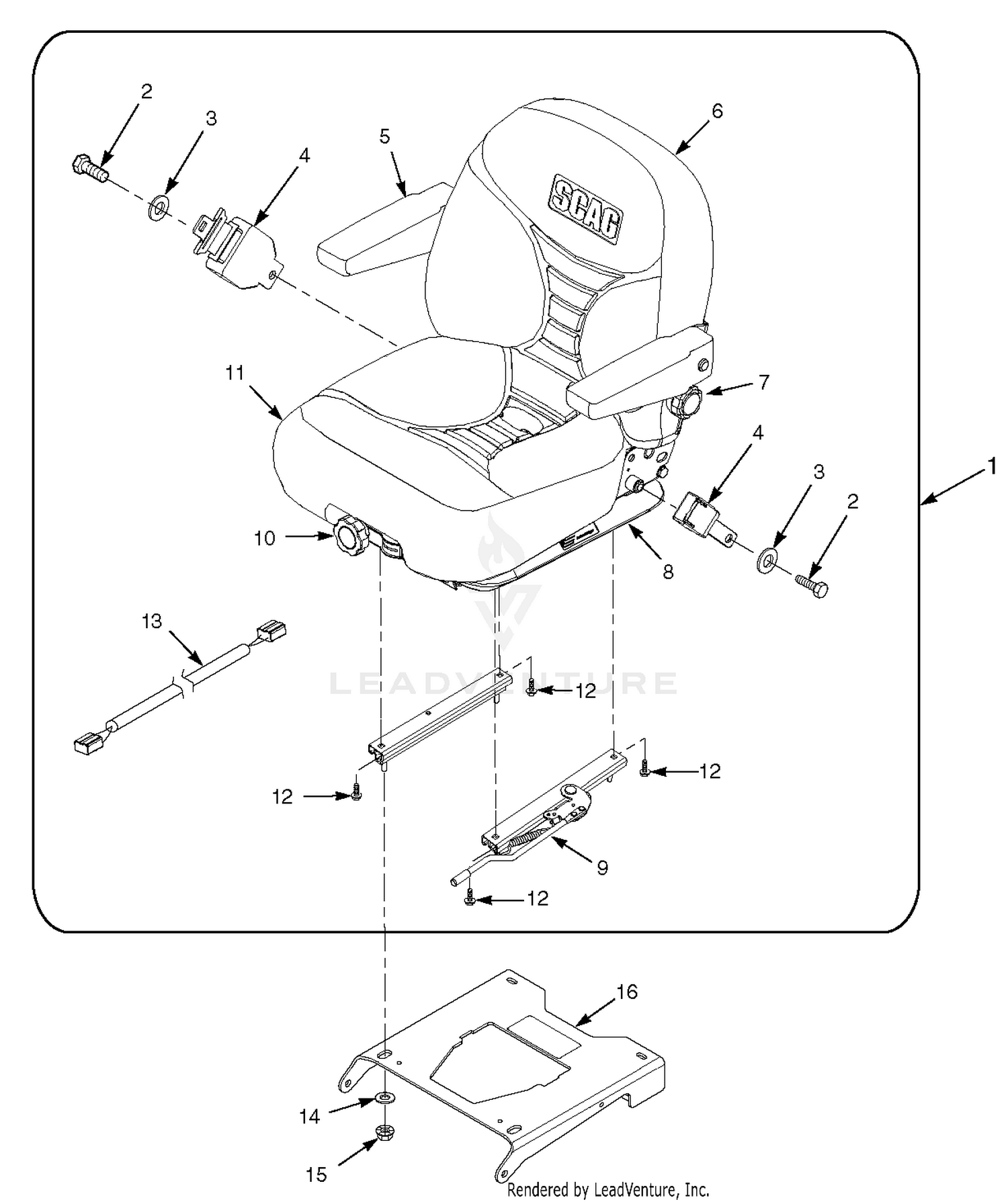 STT Suspension Seat