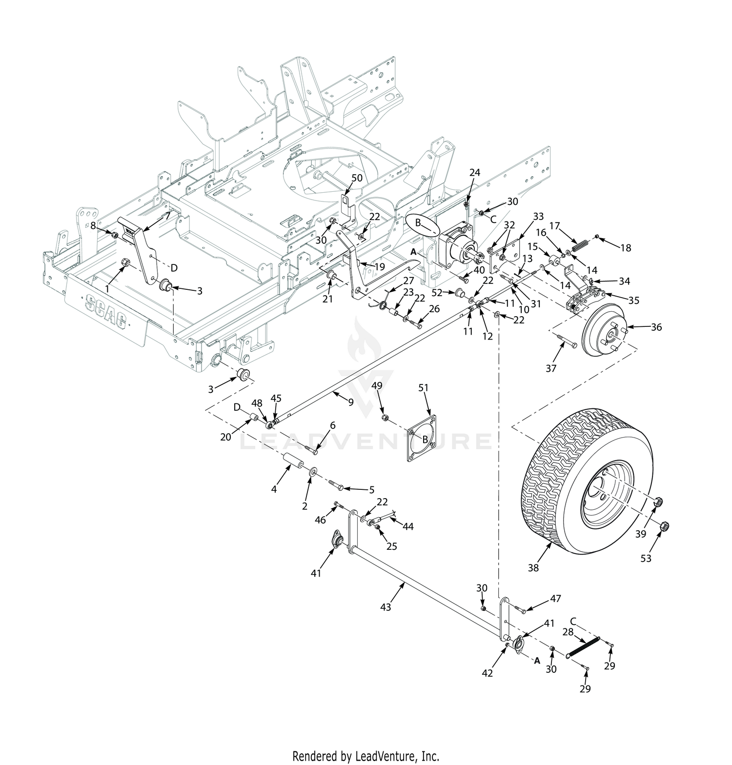 STTII BRAKE COMPONENTS