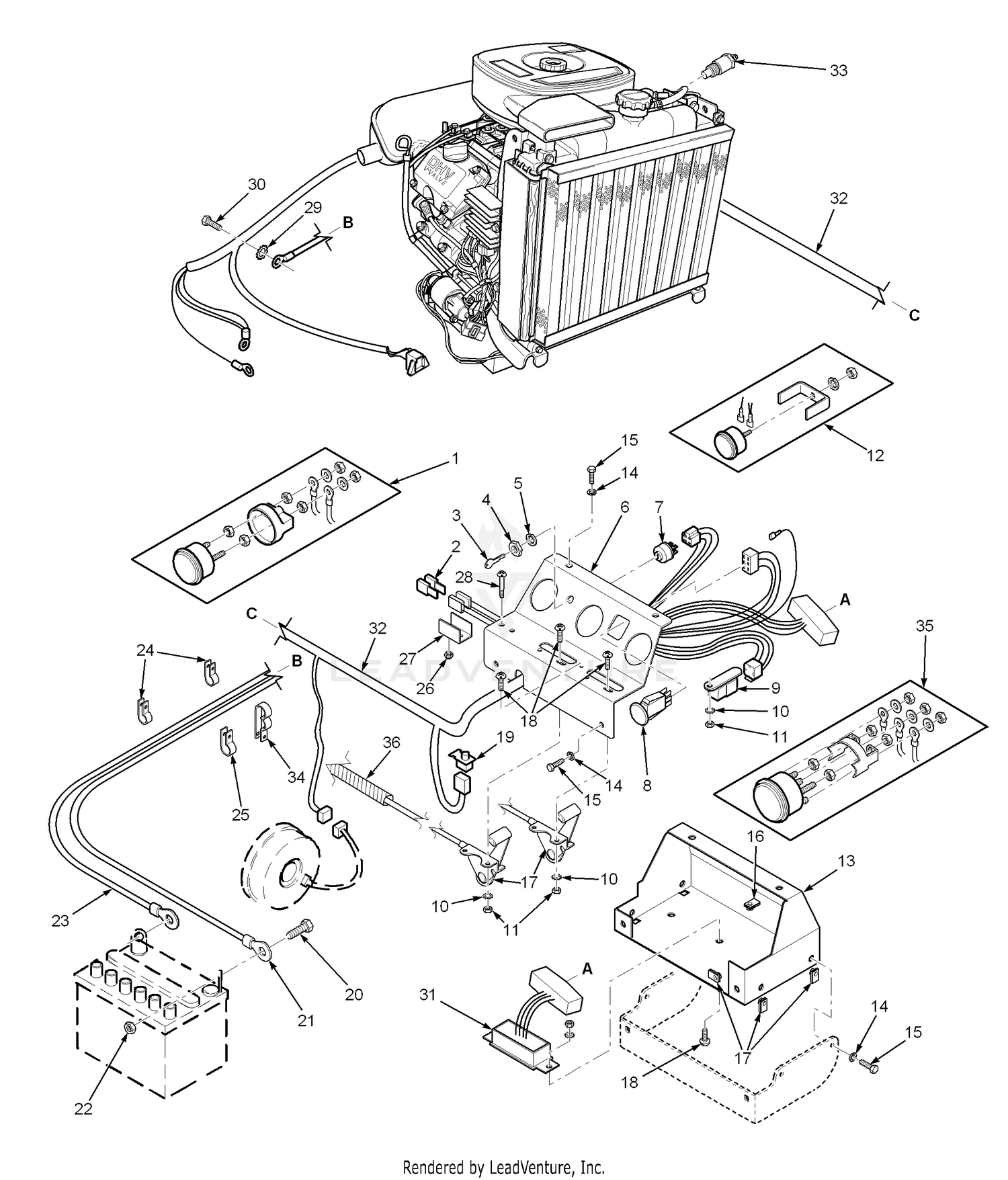 Electrical System (23HP &27HP Kawasaki)