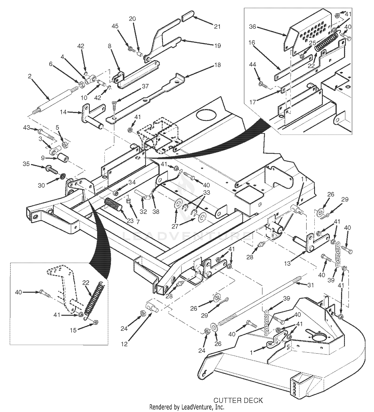 Cutter Deck Controls