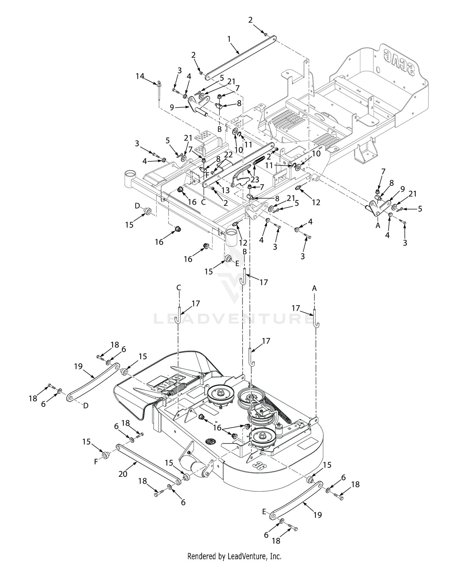 36H & 42H CUTTER DECK CONTROLS