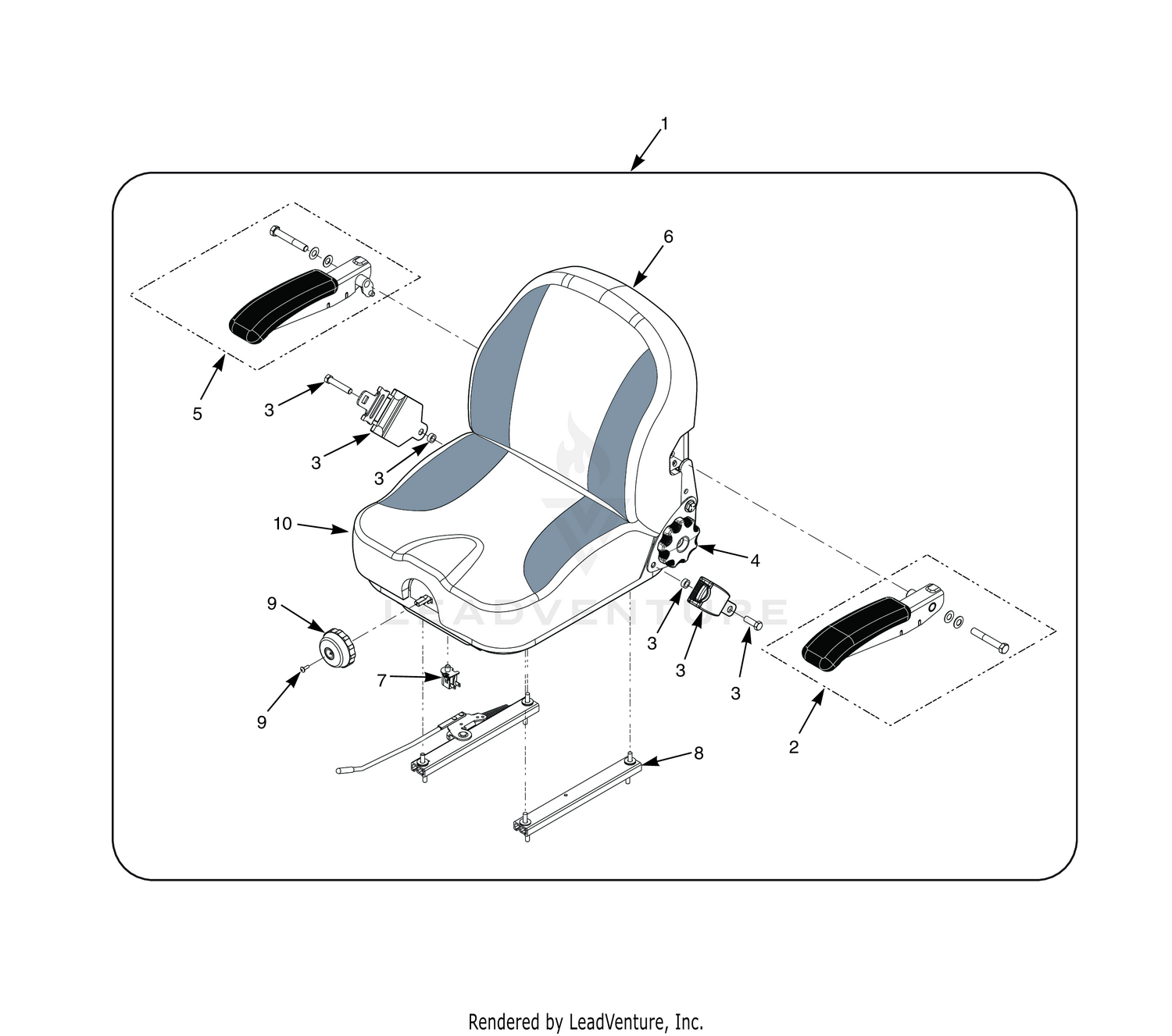STTII SUSPENSION SEAT