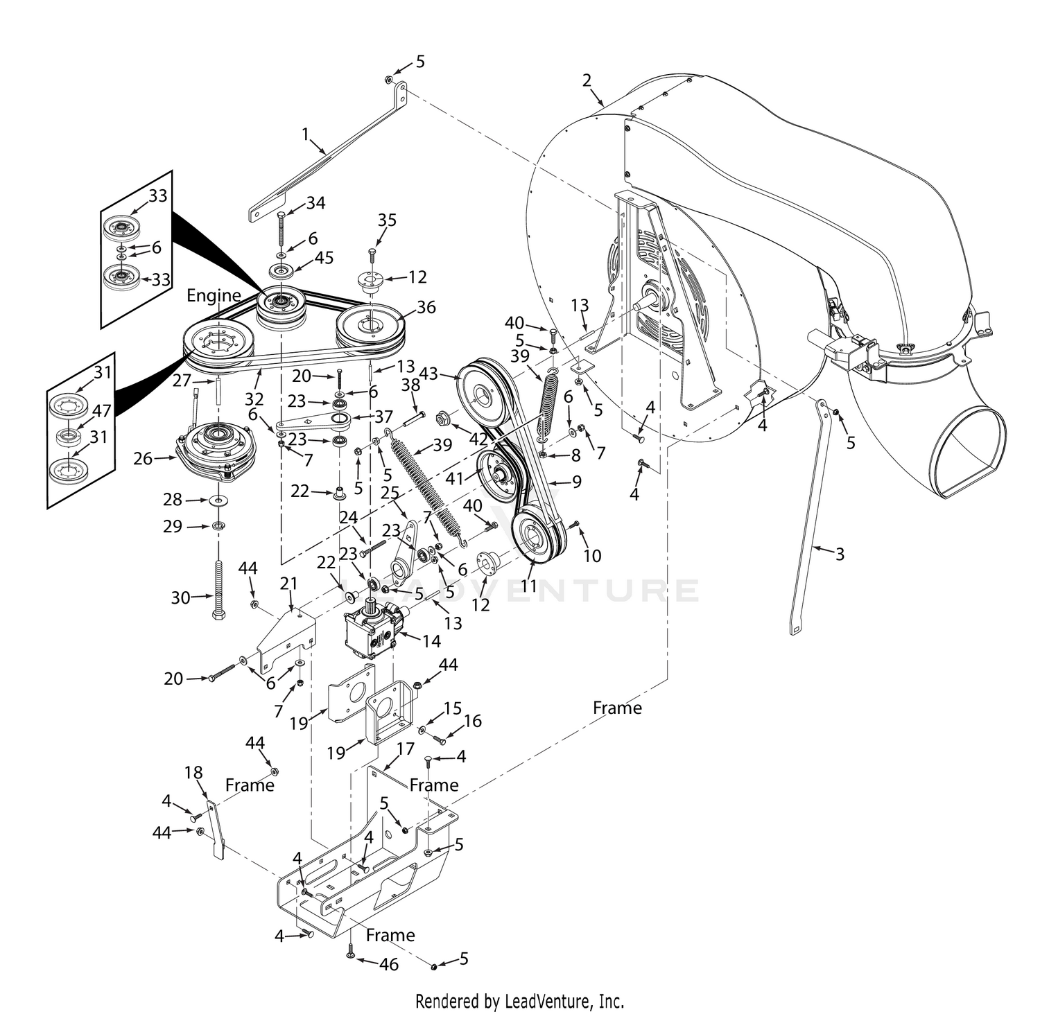 WS IMPELLER DRIVE ASSEMBLY