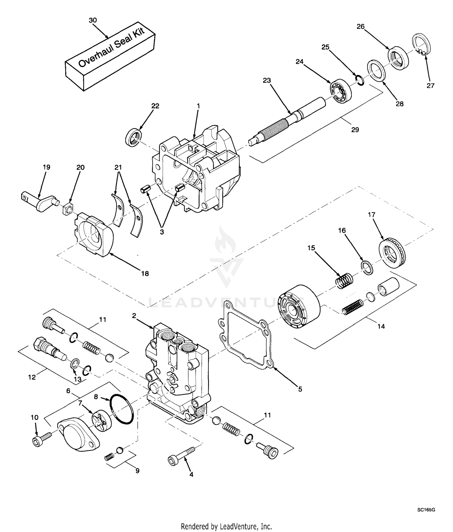 Hydraulic Pump Assembly