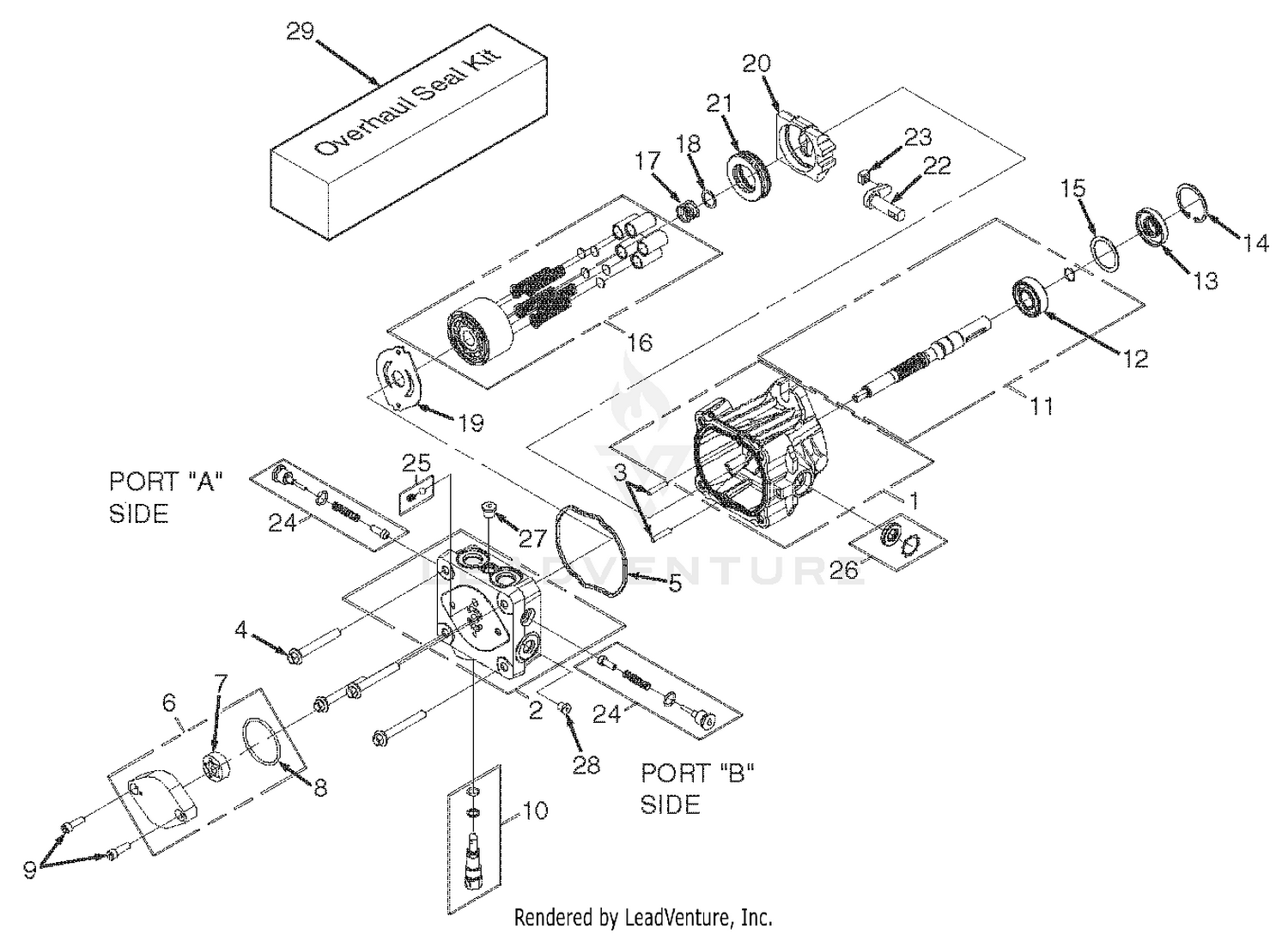 Hydraulic Pump Assembly