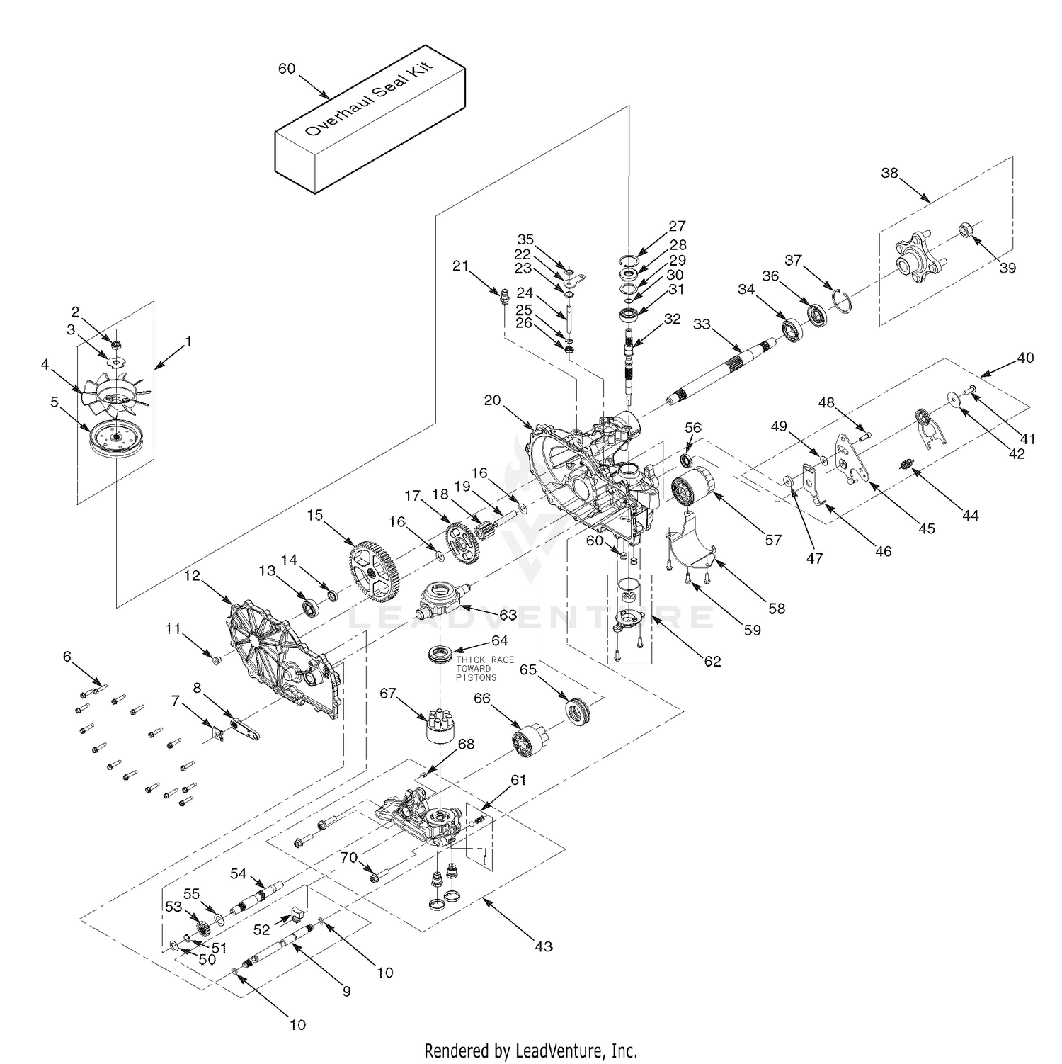 Hydraulic Axle Assembly