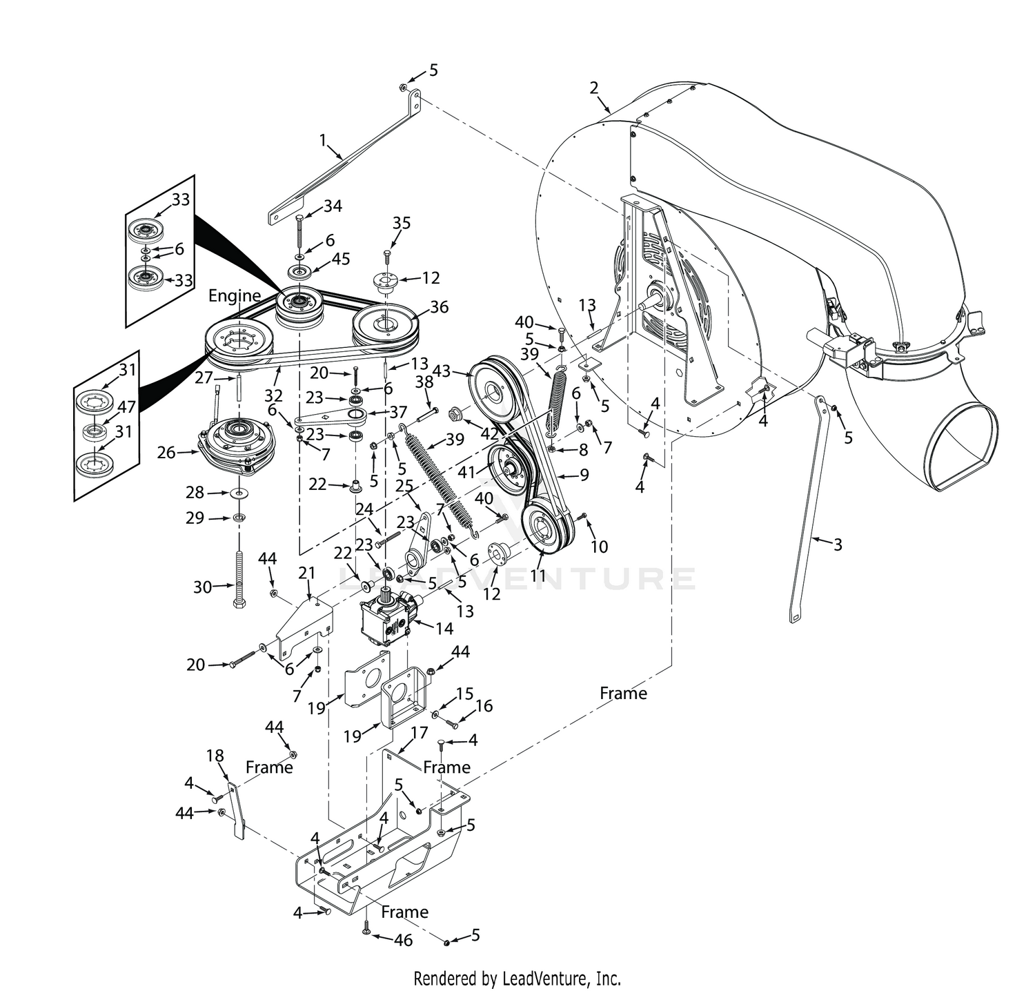 WS IMPELLER DRIVE ASSEMBLY
