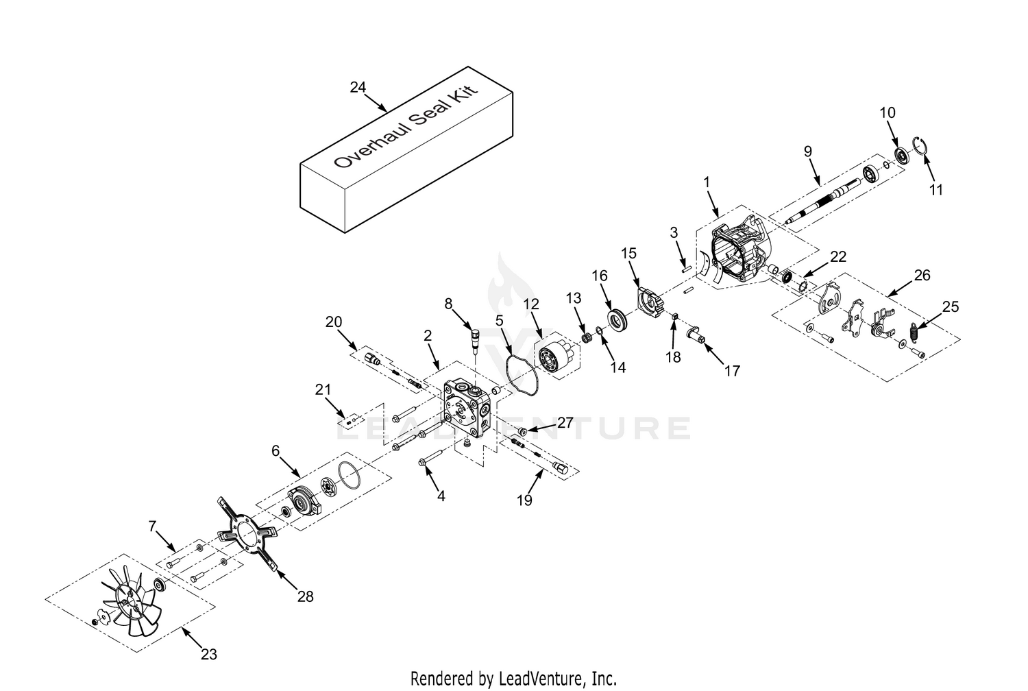 WS HYDRAULIC PUMP