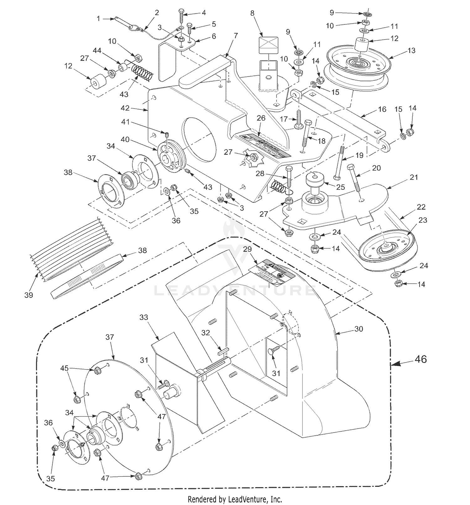 Blower Housing Assembly