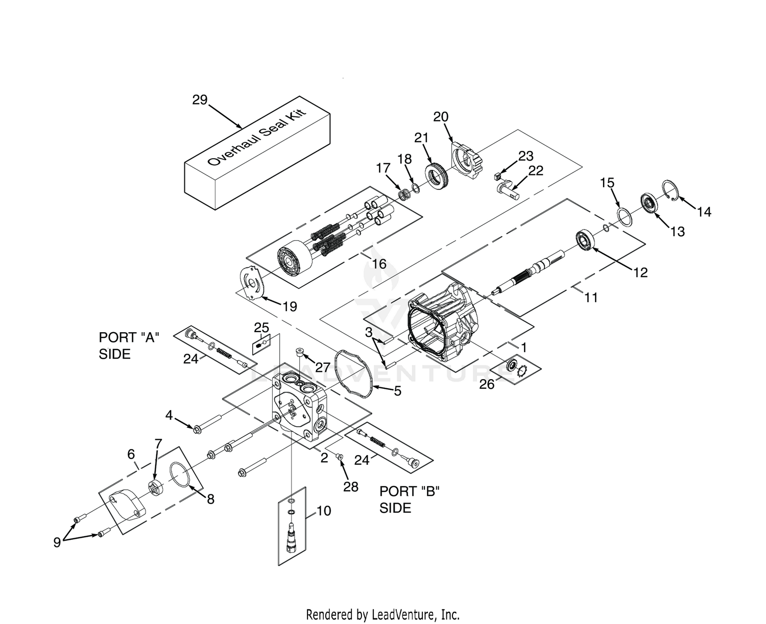 HYDRAULIC PUMP ASSEMBLY