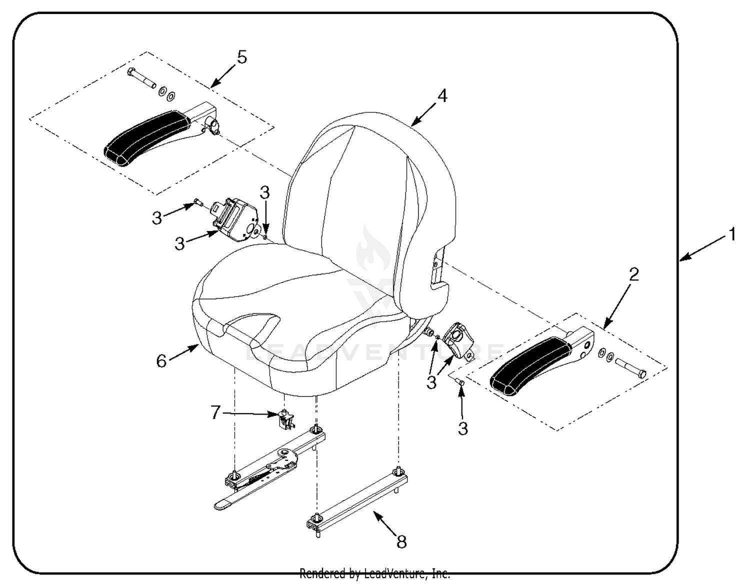SCZ Seat Assembly