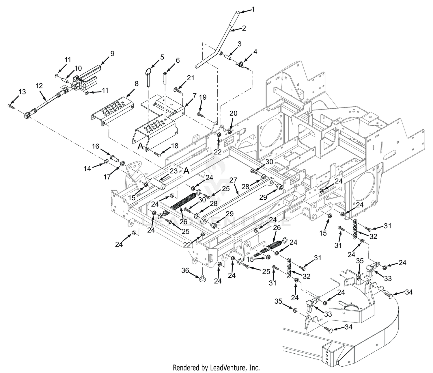 CUTTER DECK CONTROLS