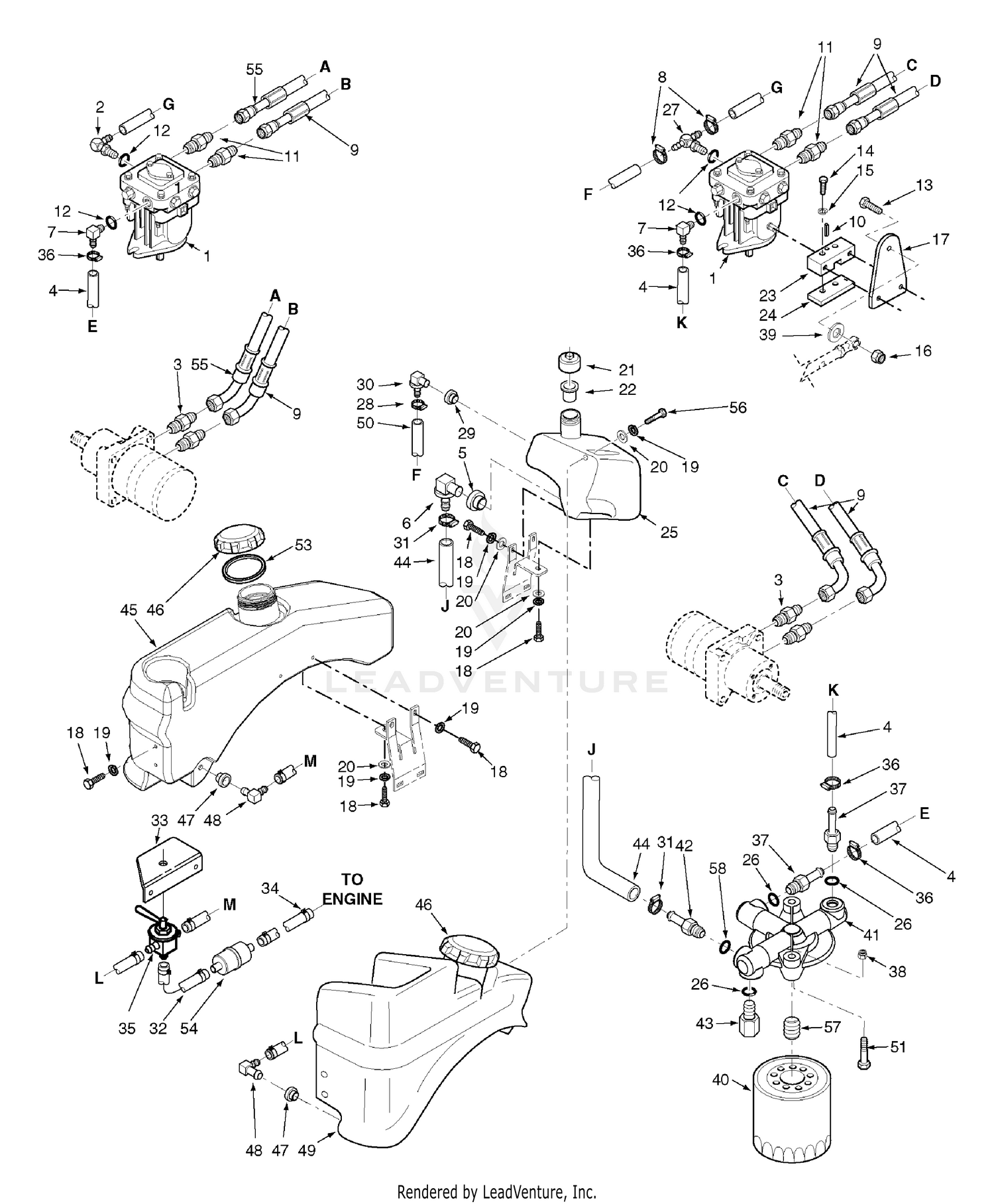 Fuel And Hydraulic System