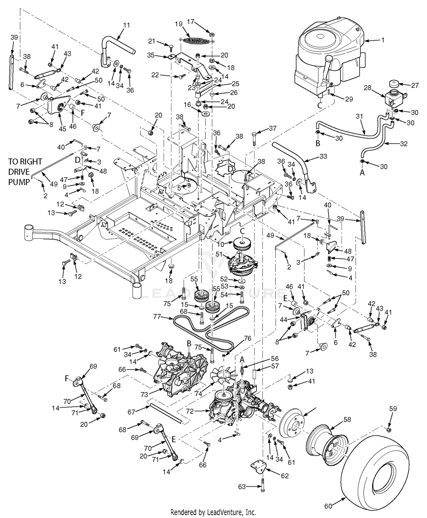 Drive System Components - SPZ52 & SPZ61