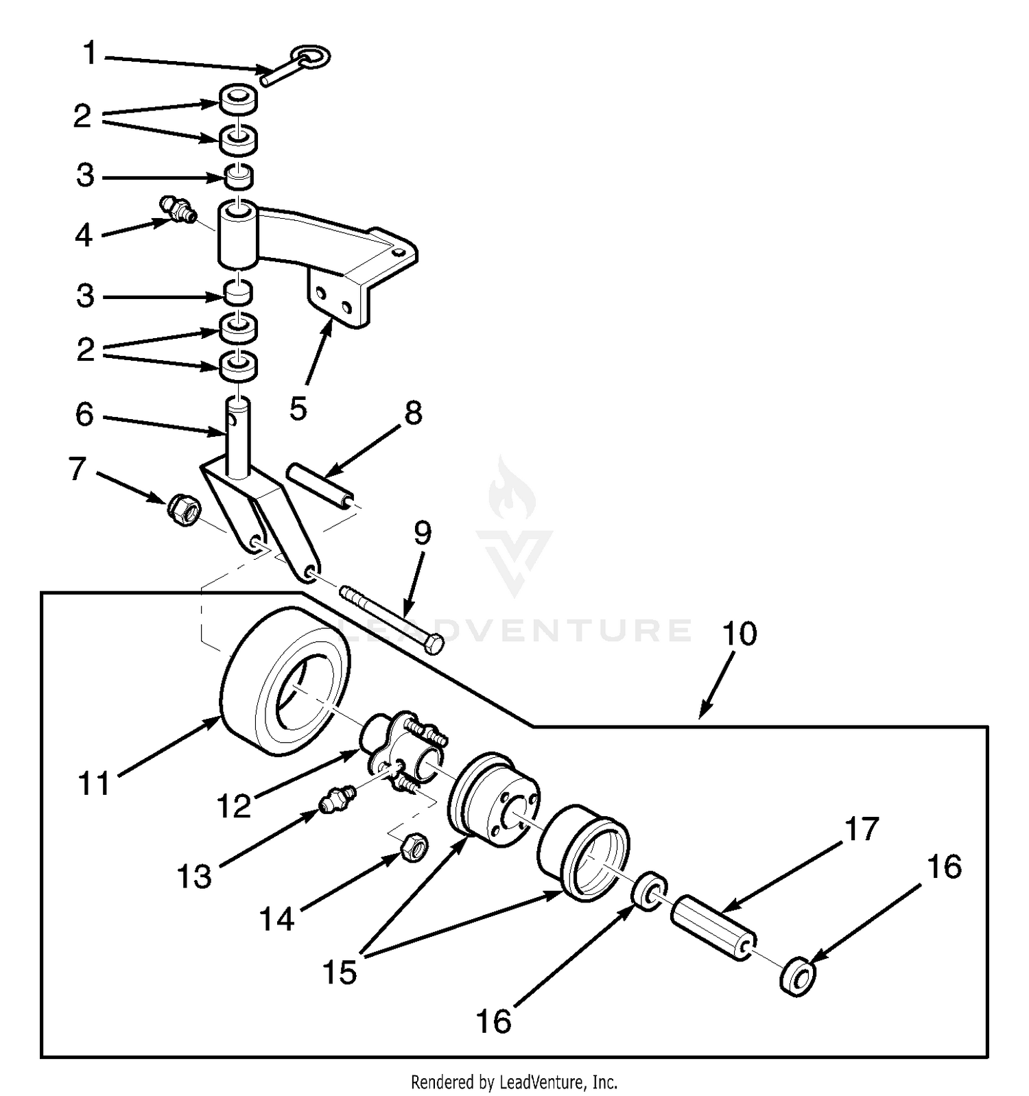 Caster Assembly