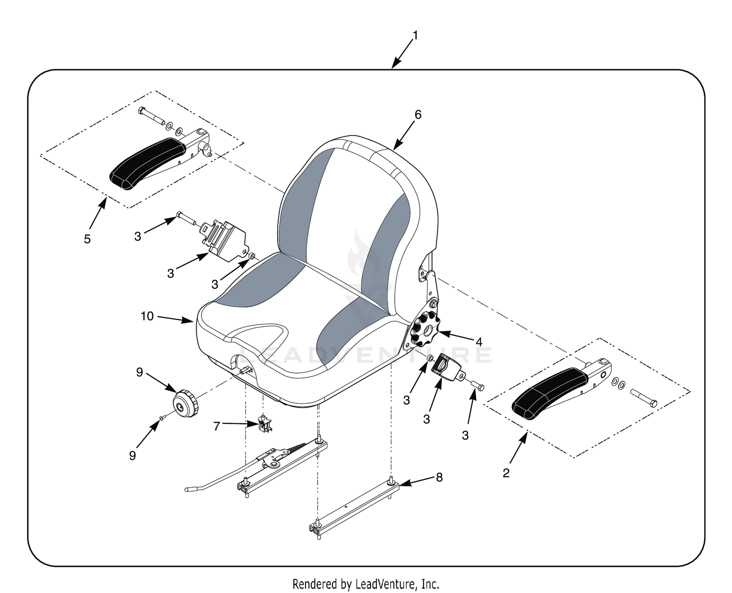 STTII SUSPENSION SEAT