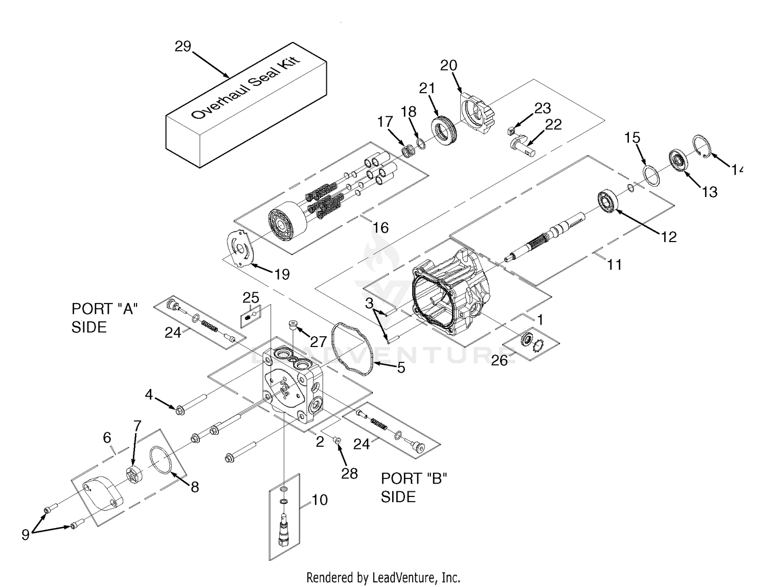 Hydraulic Pump Assembly