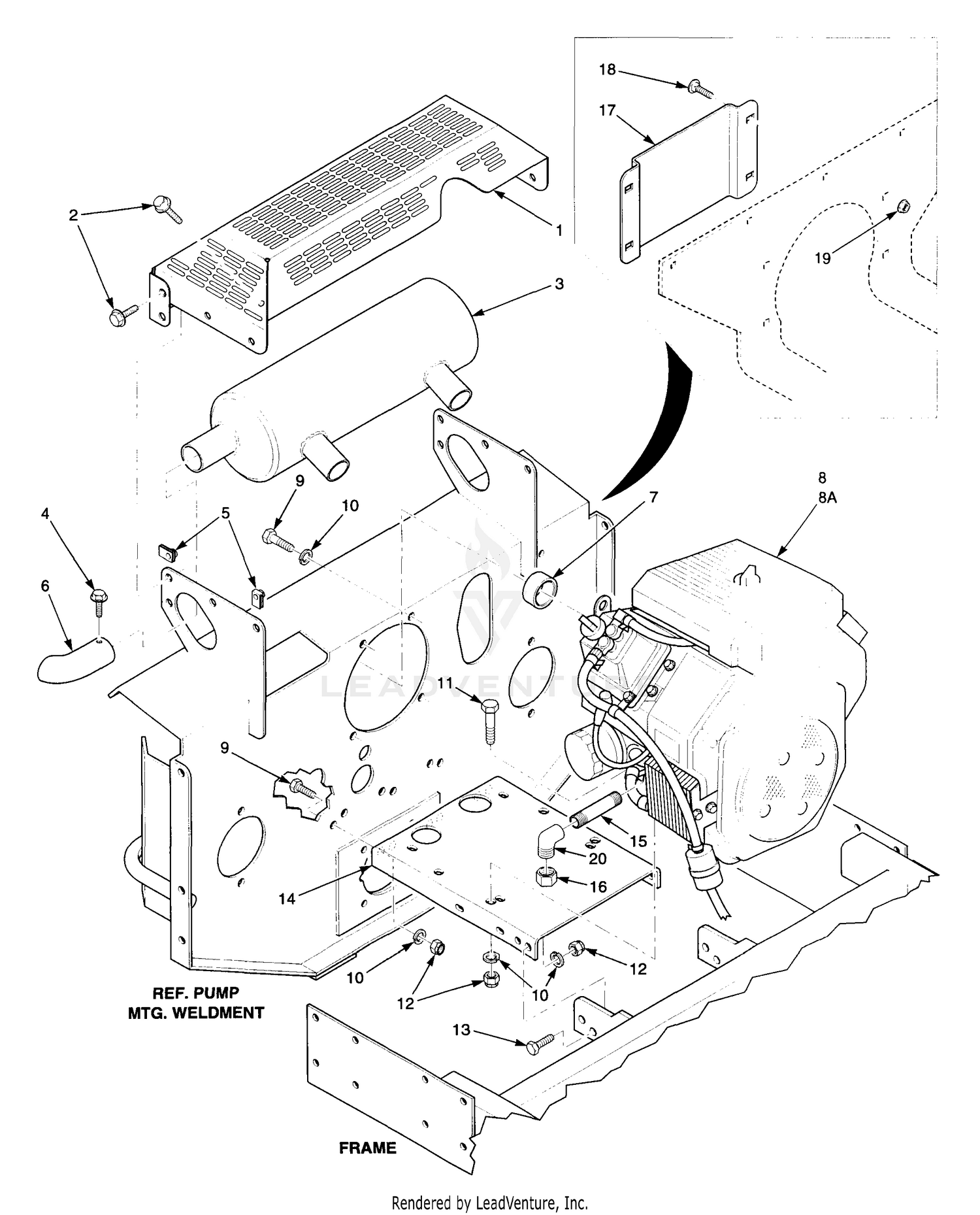 Engine And Attaching Parts
