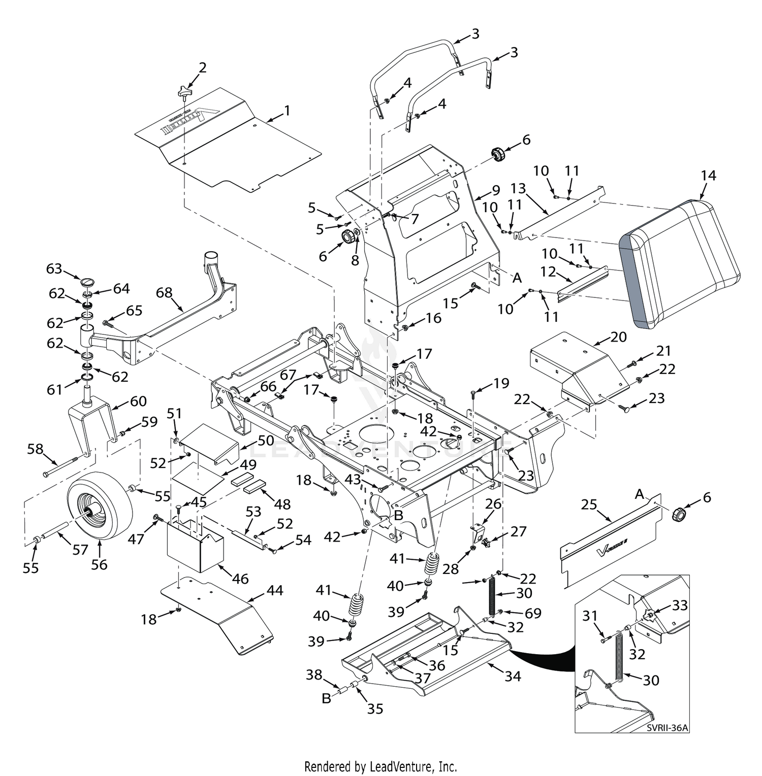 SVRII SHEET METAL COMPONENTS