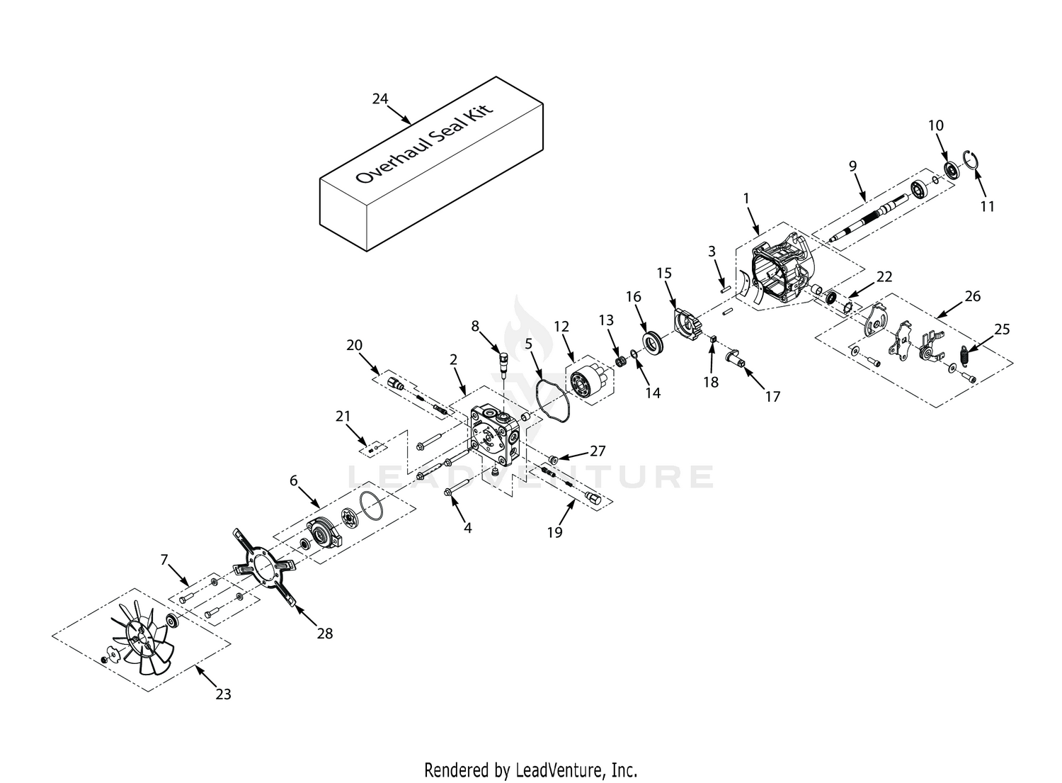 WS HYDRAULIC PUMP