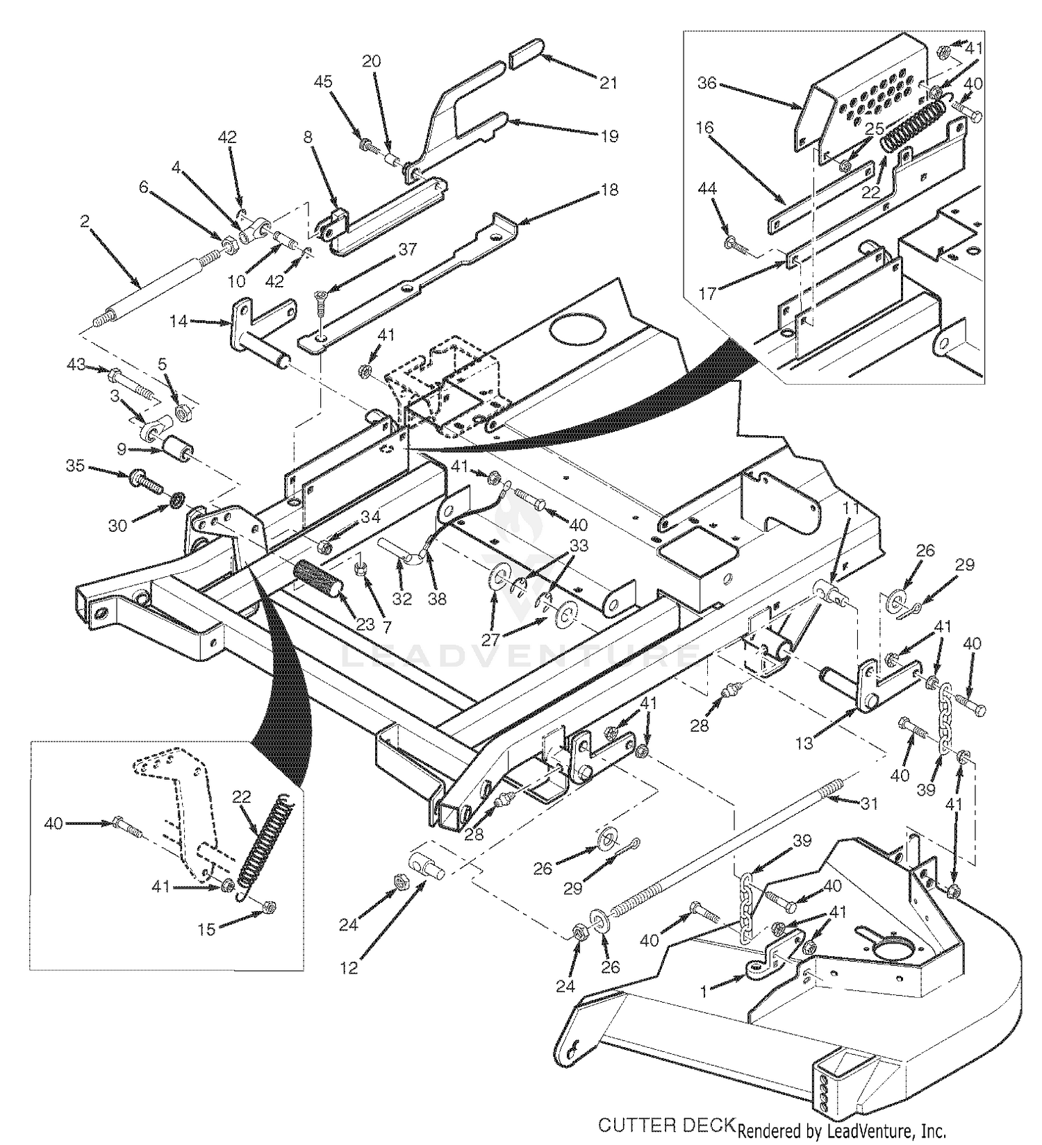 Cutter Deck Controls