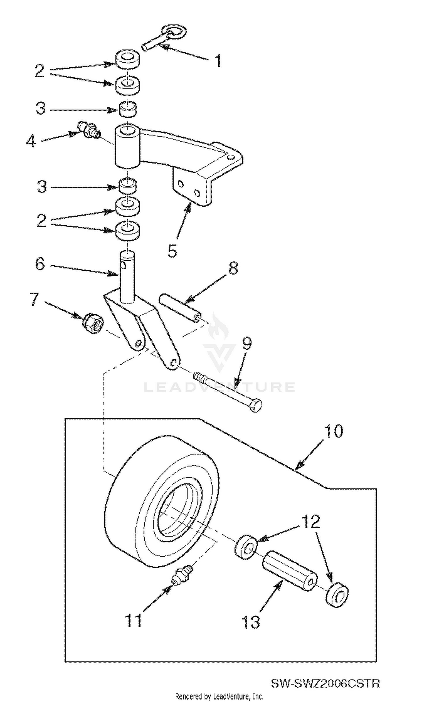 Caster Assembly