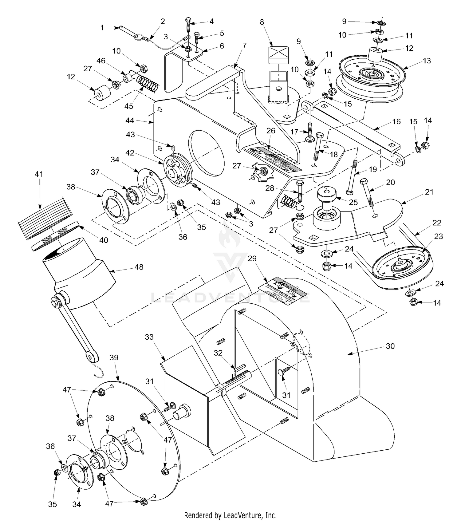 Blower Housing Assembly