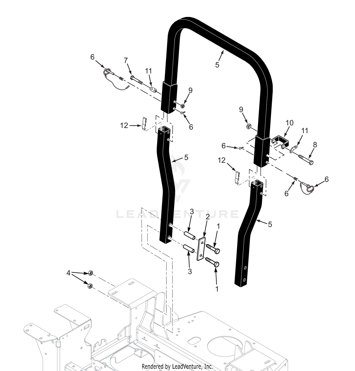 SPZ ROLL-OVER PROTECTION STRUCTURE
