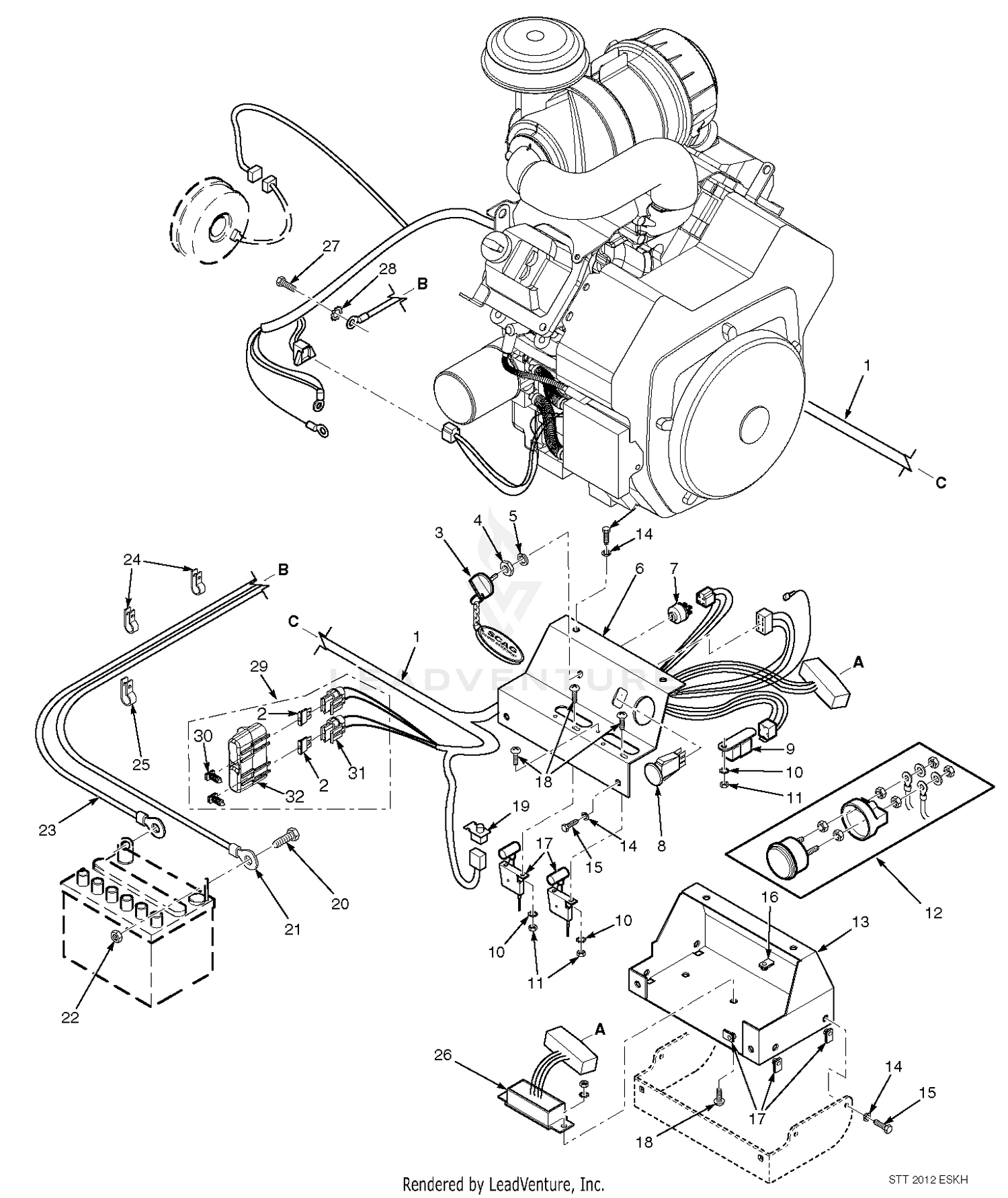 Electrical System (Kohler 27CH & Briggs & Stratton)