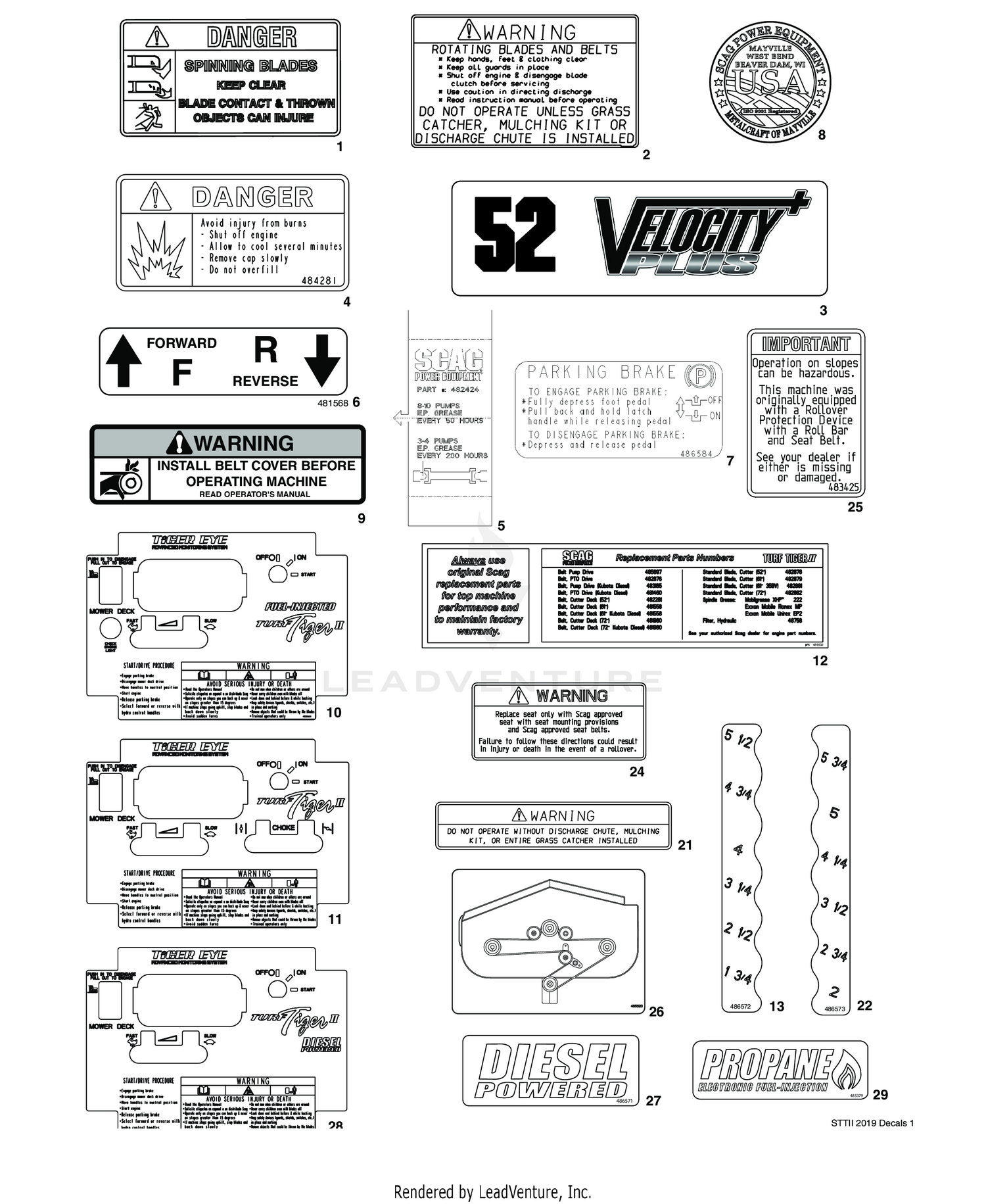 Assembly diagram